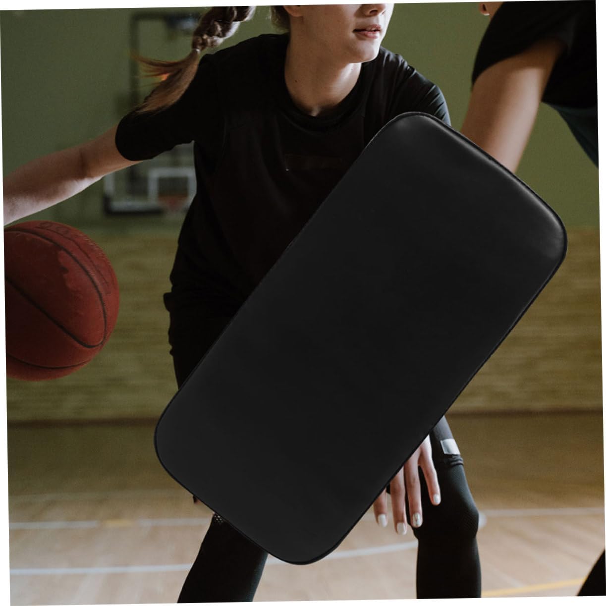 2pcs Basketball Versus Board Multi-Function Blocking Pad Comfortable Blocking Pad Basketball Training Tool Silent