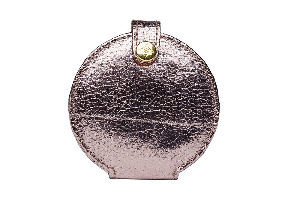 Stephanie Johnson Women's Tinseltown Gunmetal Snap Mirror