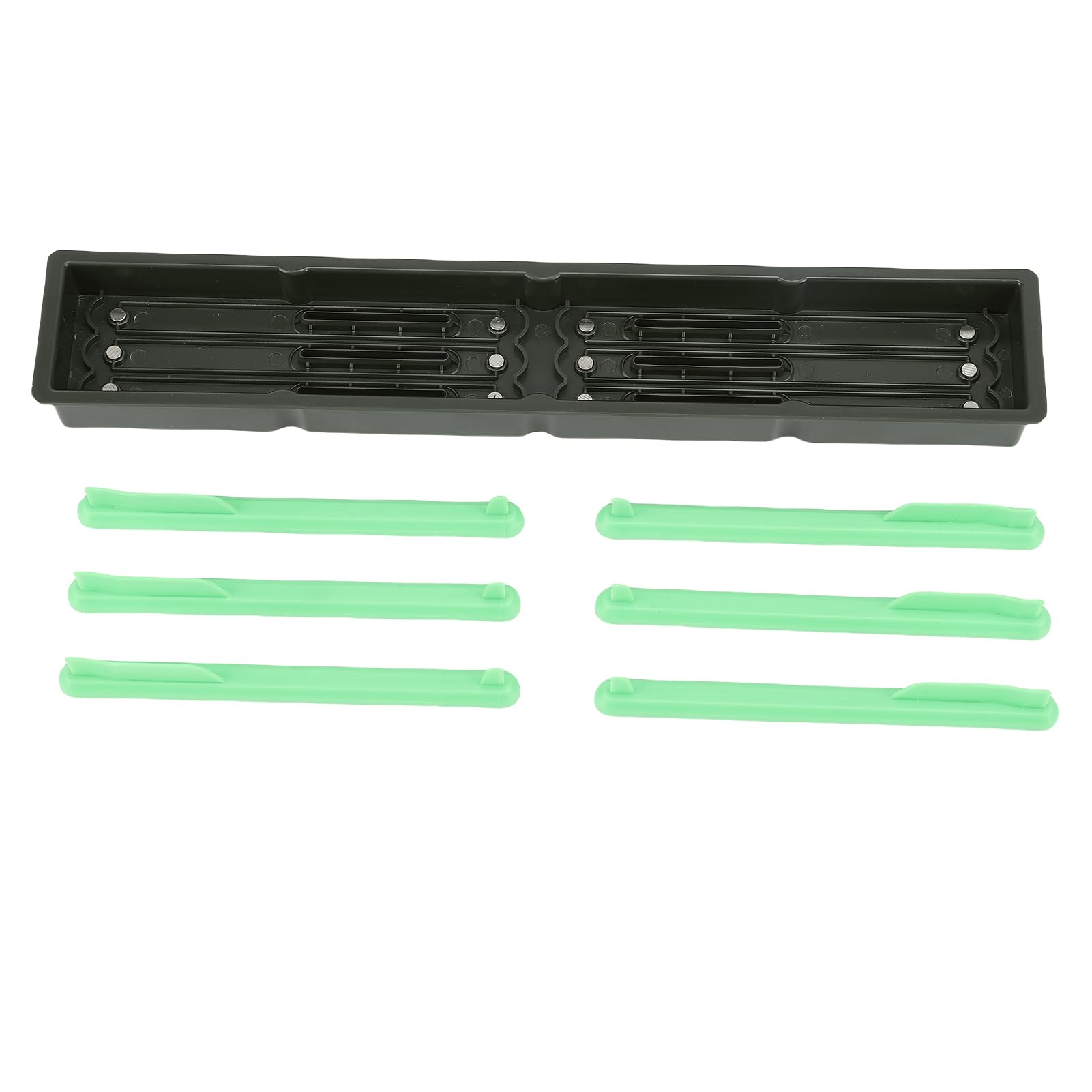 Boîte d'accessoires de Ligne d'alimentation de Carpe Bâtons magnétiques étanches Compartiments détachables Organisateur de matériel de pêche Boîte de Rangement pour Les pêcheurs à