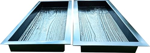 Miniatura 3 de Moldes de hormigón DIY Vendido Set 6 juegos (12 piezas) S05 Molde de hormigón Tableros de madera viejos