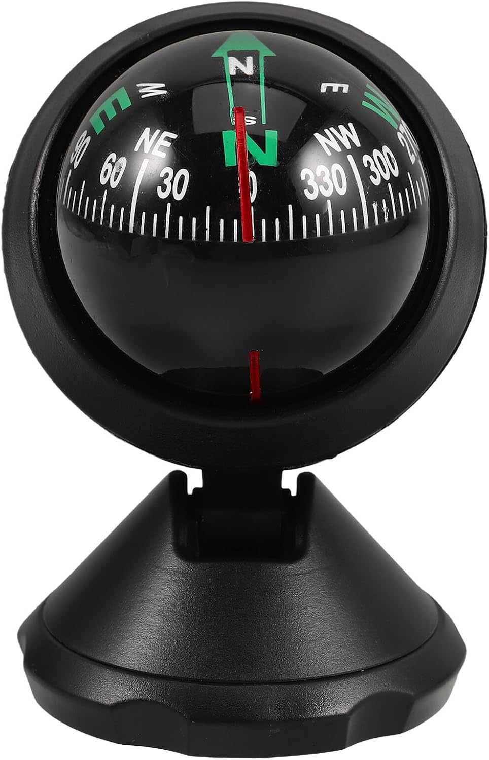 High Precision Car Compass Ball for Dashboard Mount Auto Navigation Globe for Vehicles Stylish Outdoor Travel and Camping Direction Guide