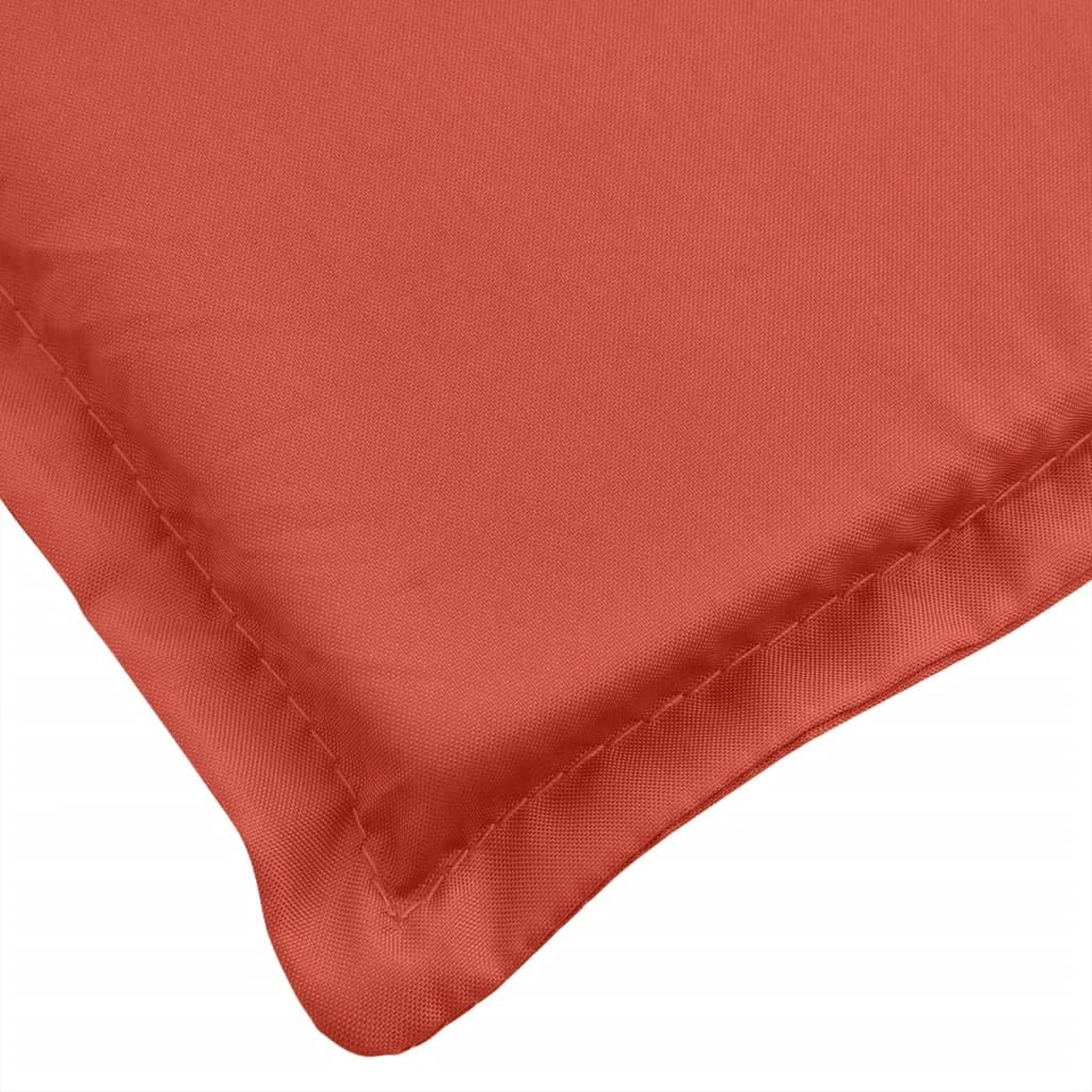 Generico Cuscino per Lettino Prendisole Rosso mélange 200x50x4cm Tessuto,Casa e Giardino,Arredo,Cuscini per sedie-4002504
