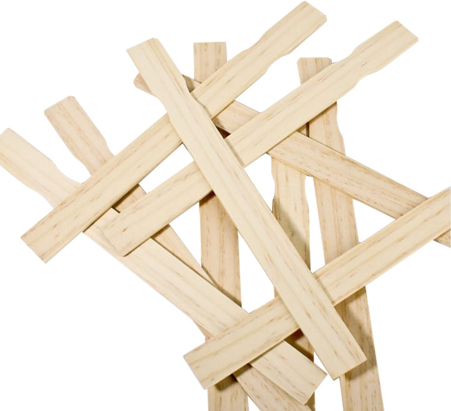 Woodman Crafts Paint Sticks - Premium Grade 12" Inch Wood Stirrers Made in USA - Use for Wood Crafts - Paddle to Mix Epoxy Or Paint - Garden - Library (Box of 200)
