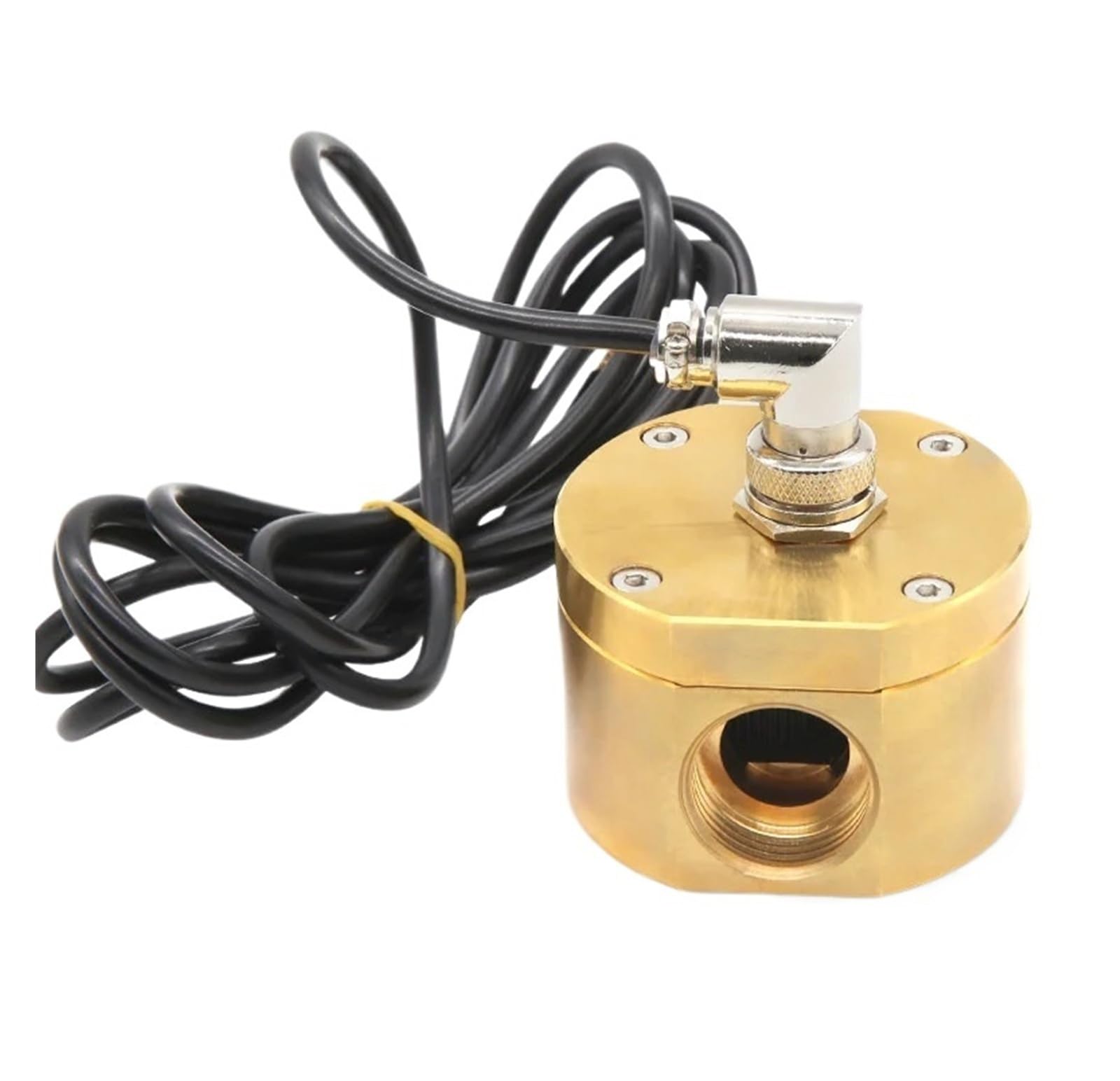 Capteur de débit à engrenage ovale G3/4 robuste avec corps haute pression - 3