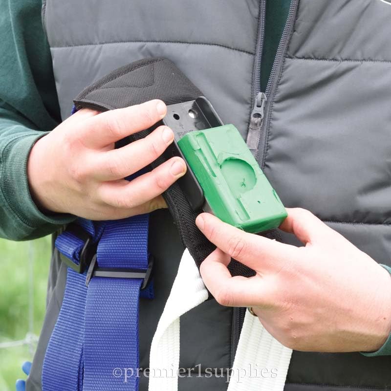 Miniatura 8 de Premier EZ-Mark - Crayones para arnés de marcado de ovejas y cabras (crayones rojos)