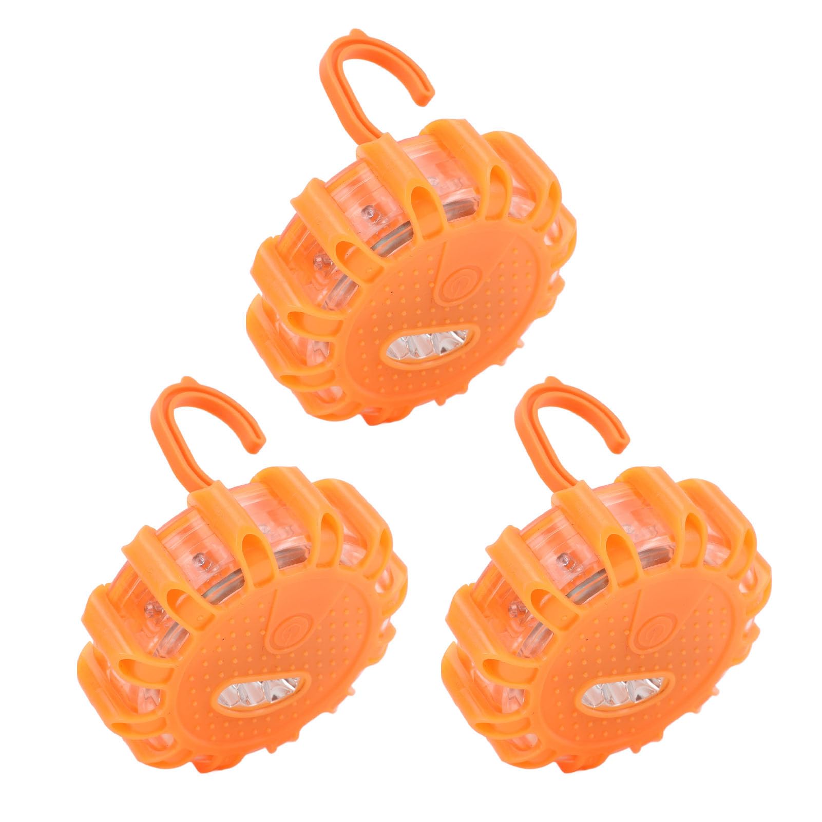 Luz de Emergencia LED Recargable, 9 Modos, Batería de 850 MAh con Base Magnética, Bengalas de Carretera de Larga Espera para Coche, Camión, RV
