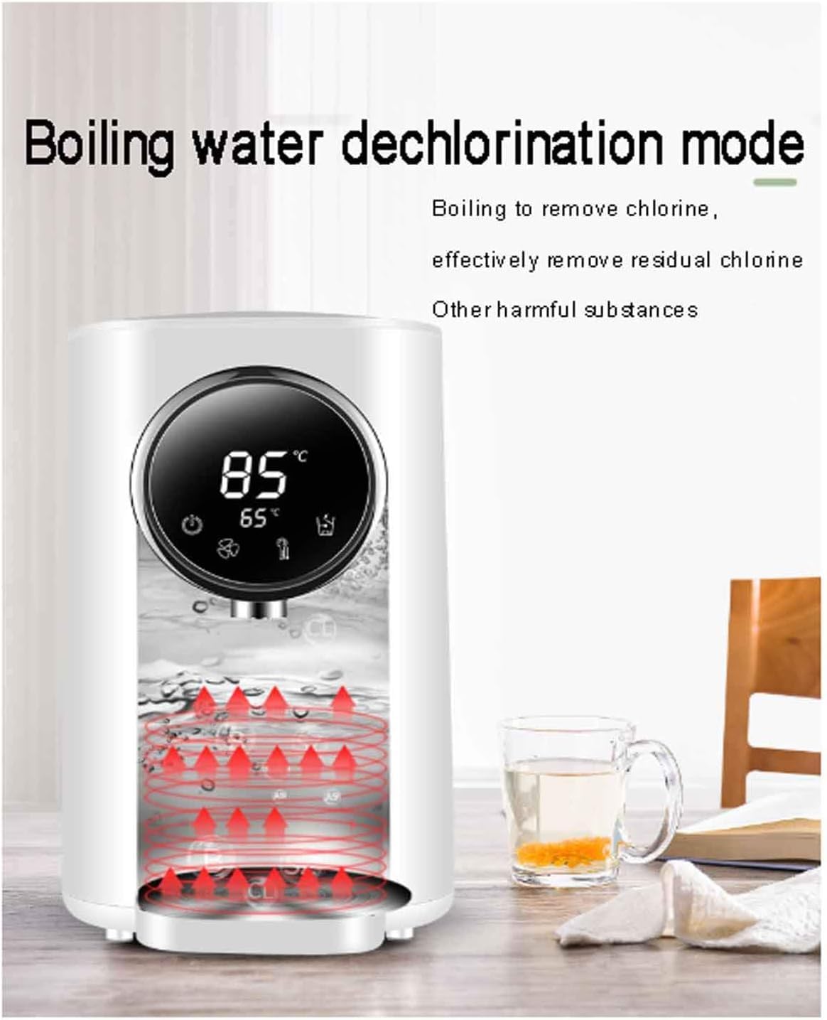Konstante Temperatur Perfekte Vorbereitungsmaschine Baby Milchpulver Maker, Automatisches Intelligentes Thermostat Milchpulver Gerät, Automatische Wärmekonservierung 5L Große Kapazität Sichere