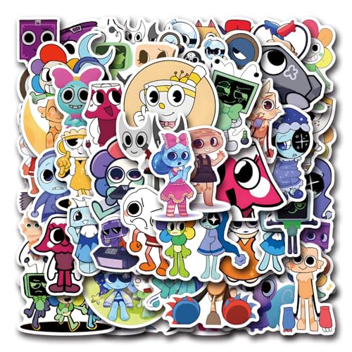 100Pcs Dandys Cartoon World Stickers Pack | Waterproof Vinyl Decals for Laptop Water Bottle Journal Skateboard Phone Case Scrapbook