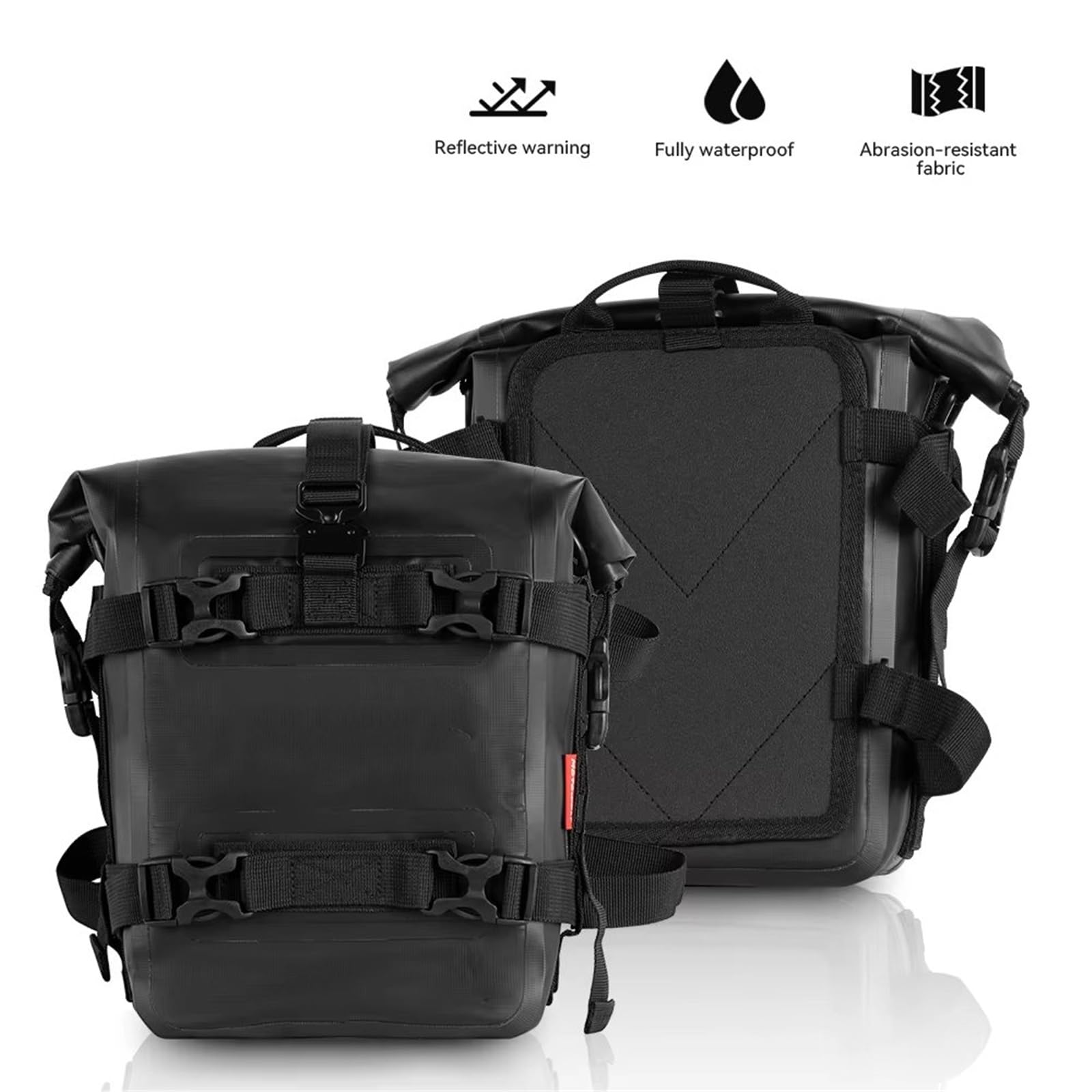 Moto Sacoche Selle Sacoche Latérale Réservoir Moto Selle Sac À Outils Protection Étanche Pare-chocs Grande Capacité 8 L Pour 1250 GS
