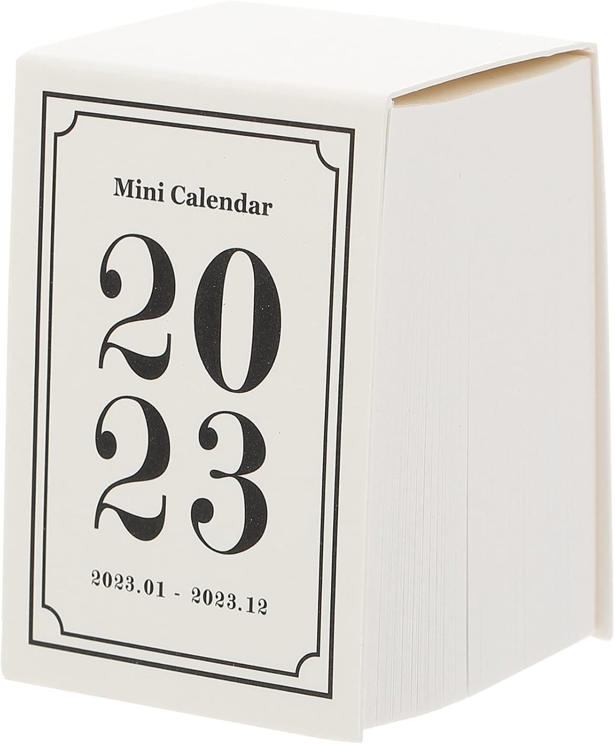 STOBOK Daily Desktop Calendar 2023 Tear off Page a Day