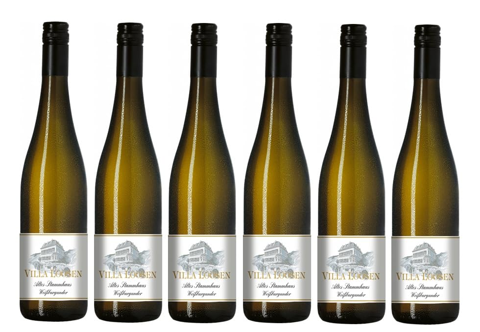 6x 0,75l - 2024er - Dr. Loosen - Villa Loosen - Weißburgunder - Qualitätswein Mosel - Deutschland - Weißwein halbtrocken