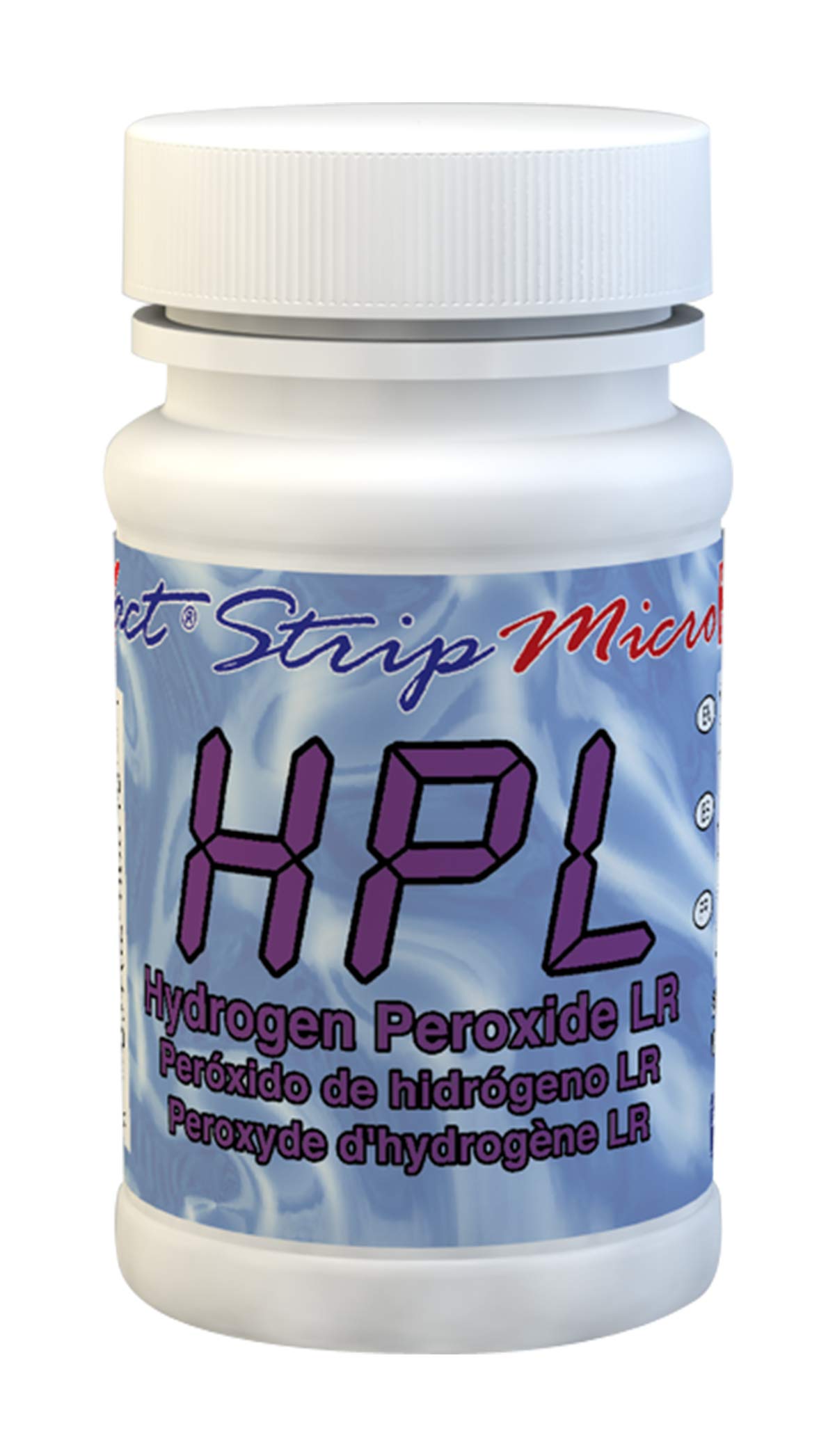 Industrial Test Systems eXact 486616 Micro Hydrogen Peroxide Low Range Strips, 0.01-4 ppm Detection Range (Bottle of 50)