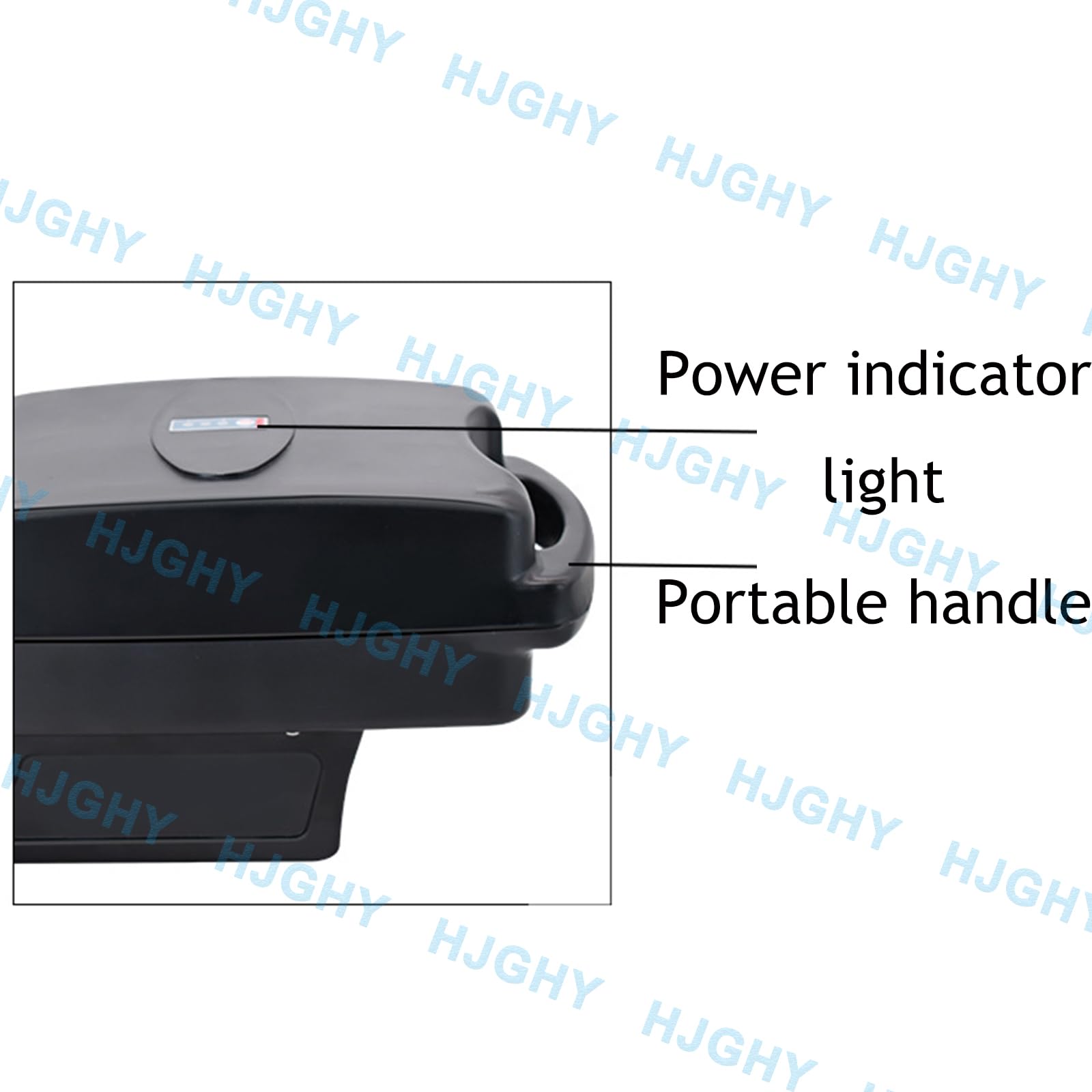 Batería de Litio para tija de sillín de 24 V, 36 V y 48 V, 6 Ah, 8 Ah, 10 Ah, 12 Ah, 15 Ah, 18 Ah y 20 Ah, para Motor de 0 a 720 W, baterías Recargables con Cargador.