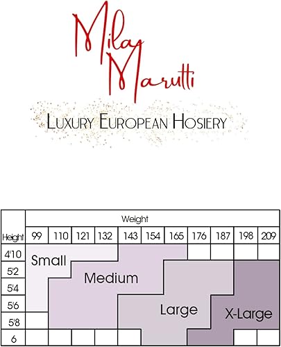 Miniatura 6 de Mila Marutti Medias de mujer Semi Opaco Microfibra Nylons - Hecho en la UE