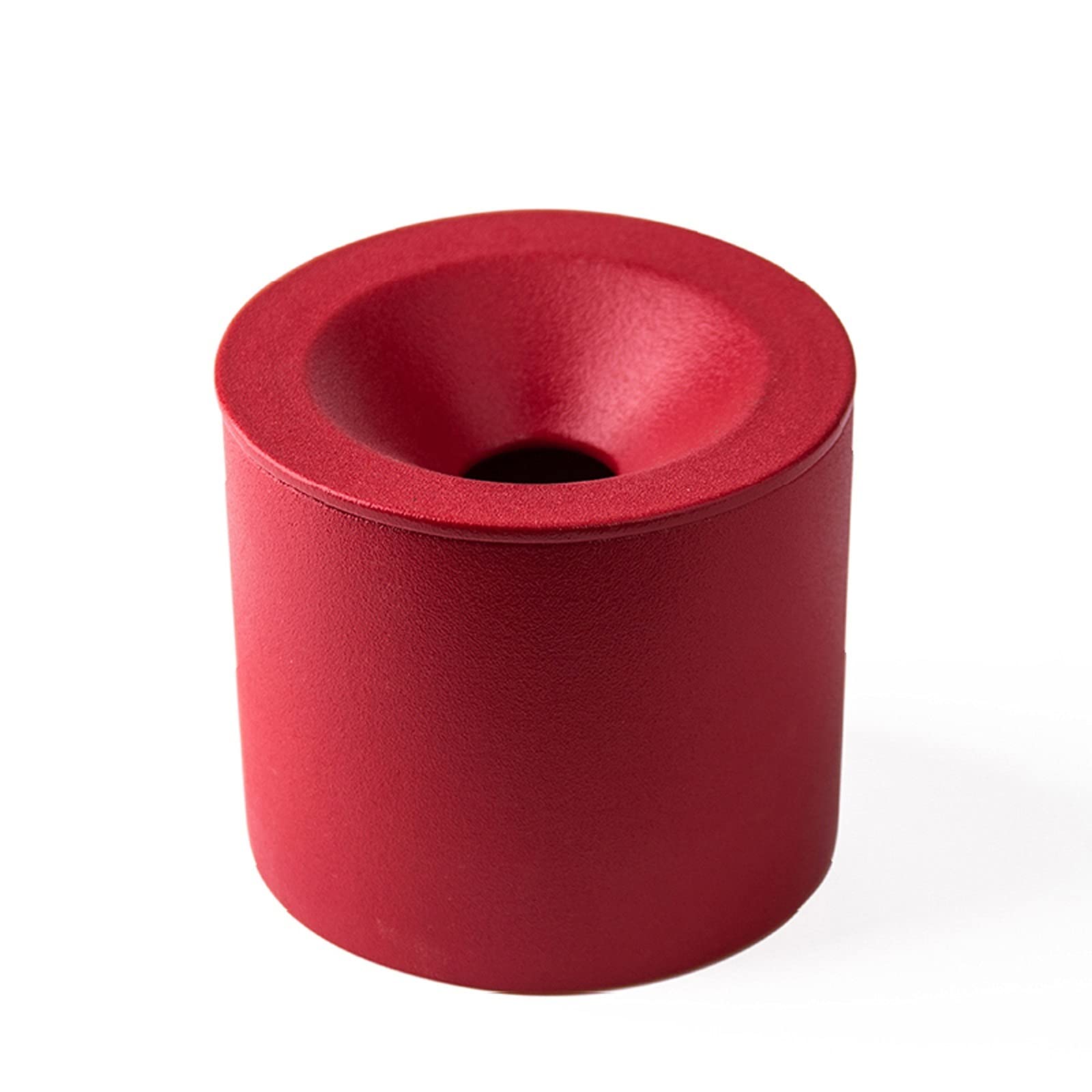 ashtray, Desktop Ashtray Ceramic with Lid Windproof Funnel Large Office Atmosphere Simple(B)