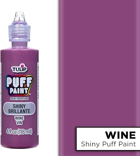 Miniatura 4 de Tulip Puff Paint Wine 4 Fl Oz (Paquete de 1)