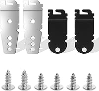 Vista 1 de 8212560 y 8269145 - Clips de montaje para lavavajillas Whirlpool Kenmore KitchenAid con tornillos