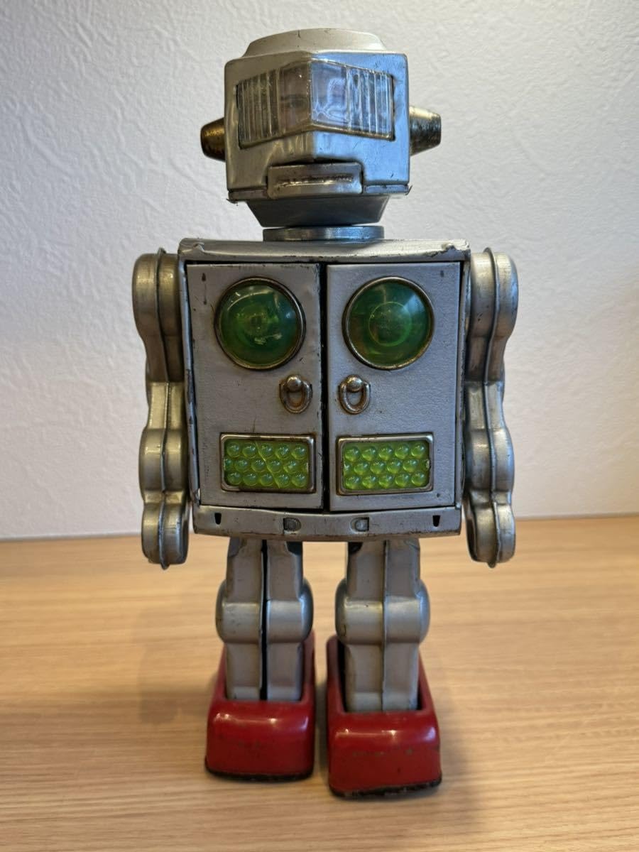 ブリキ　おもちゃ　昭和レトロ　日本製　堀川玩具　テレビロボット 1970s 堀川玩具製ニューテレビロボット | ブリキのおもちゃ