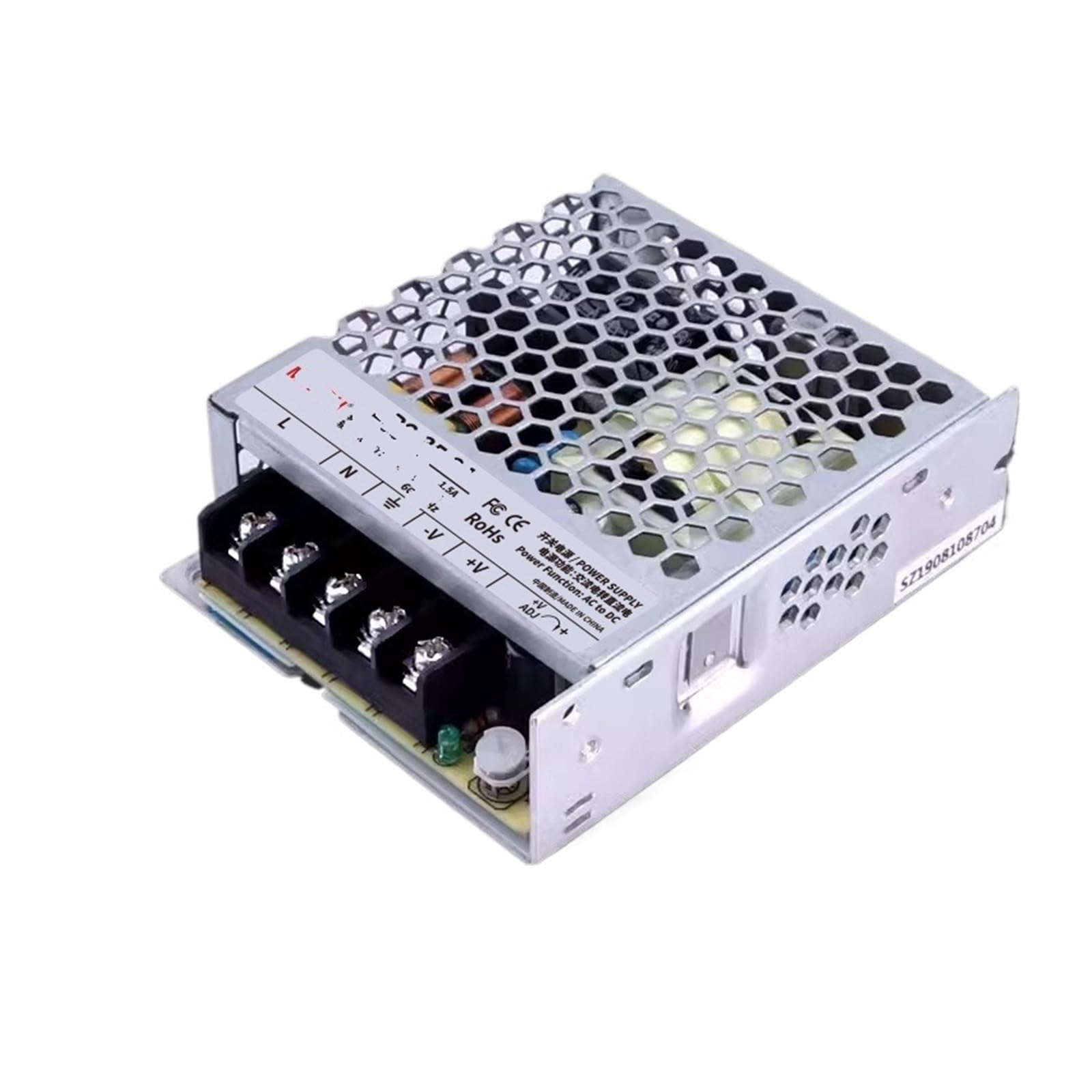 Alimentation de commutation LRS-35 format ultra-mince transformateur 24V et 12V DC pour boîtier