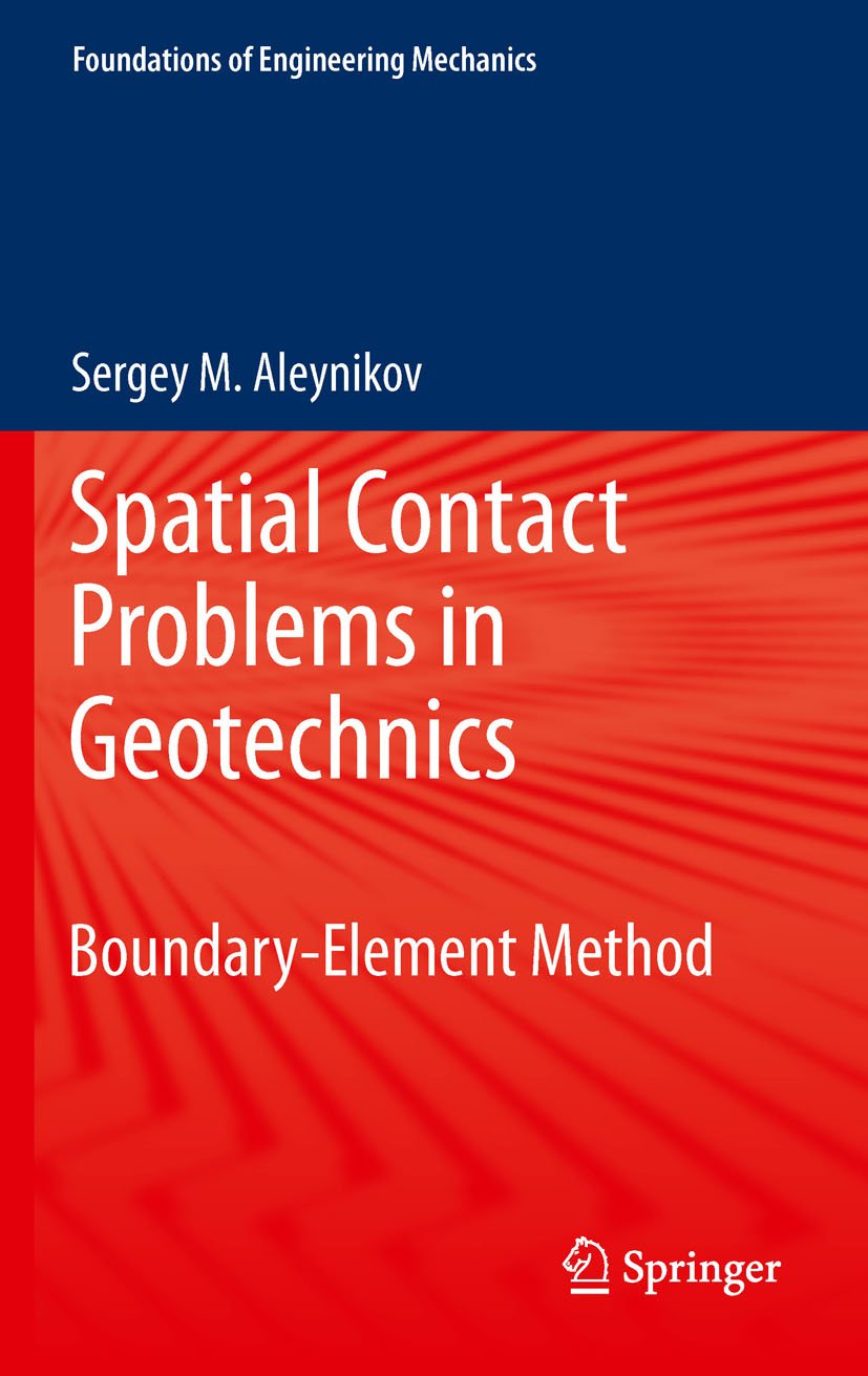Spatial Contact Problems méthode Boundary-Element analyse tridimensionnelle des sols