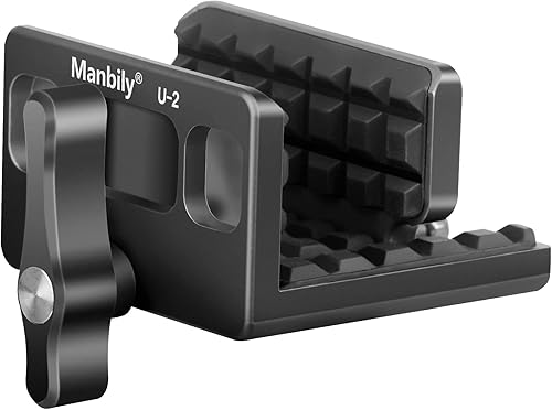 Manbily Sillín de descanso para caza, bastón de tiro monopods, bípodes, trípodes, soporte, color negro (U-2)