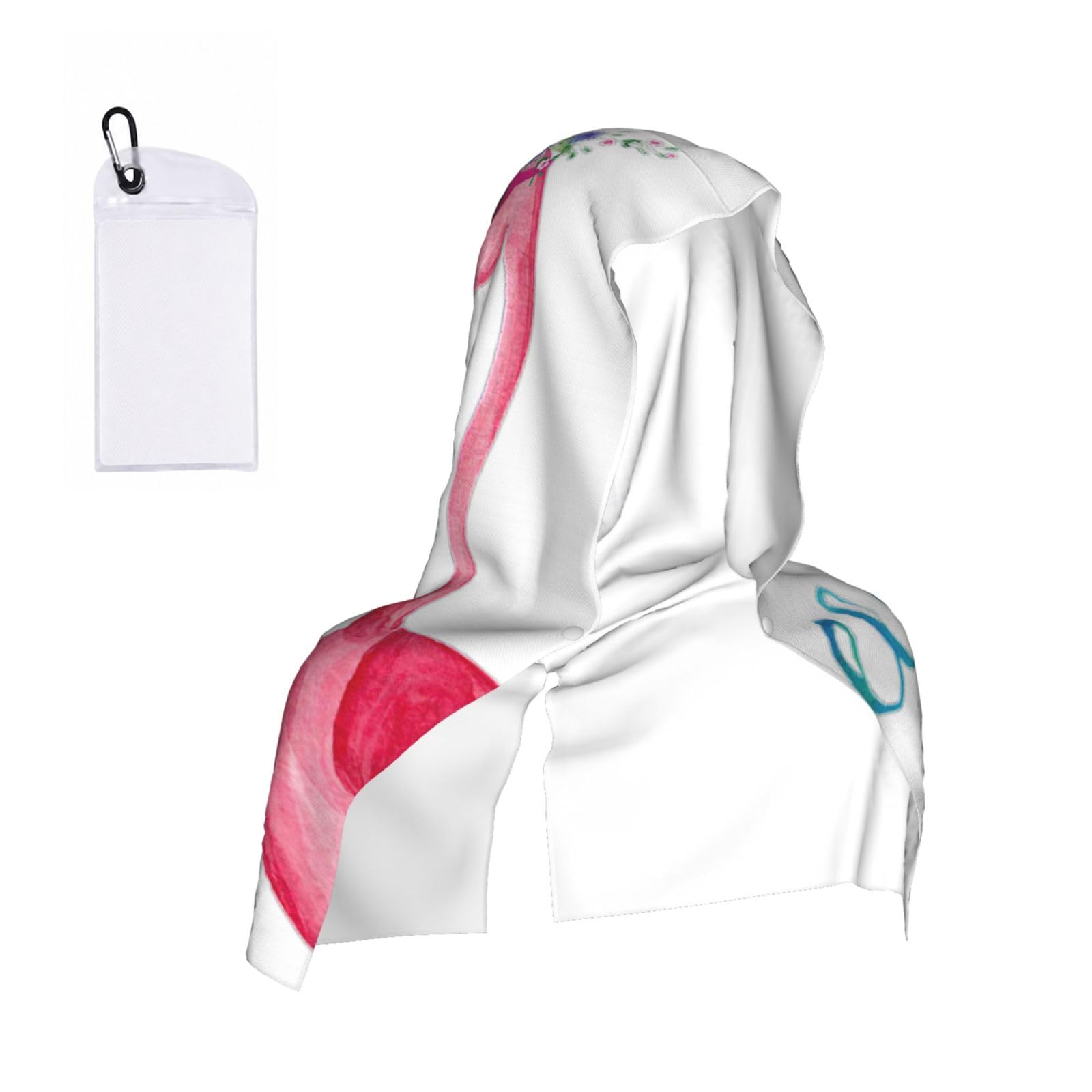 ZYJHYY Hello Glasses Flamingo Print Unisex Swimming Towel Practical Camping Towel Skin-Friendly Cooling Towel For Workout Training