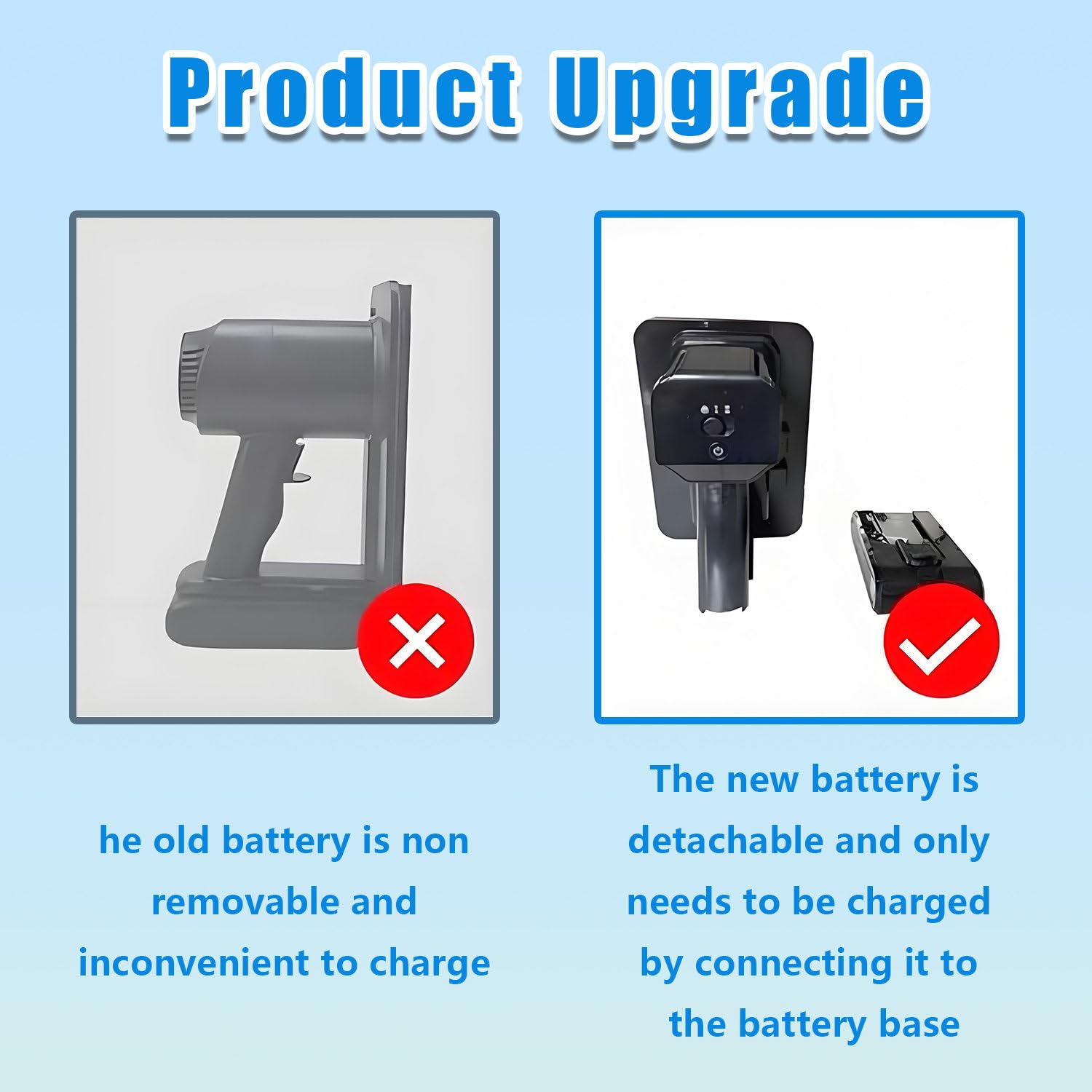 Ventosa eléctrica para Mantenimiento Frontal de Pantallas LED, 350 W, Multifuncional, Recargable, para Pantallas Curvas y baldosas. Batteryversion