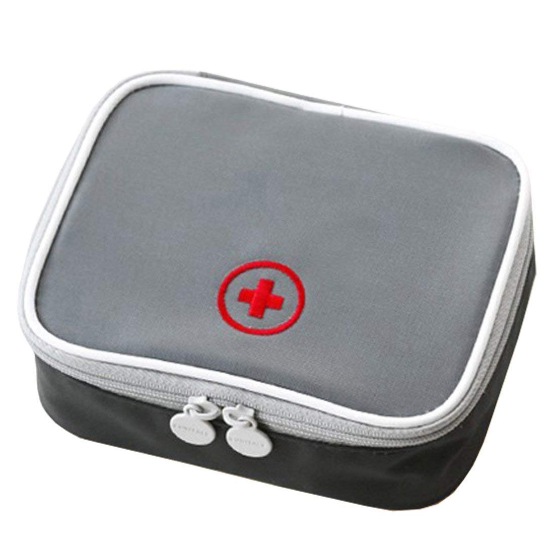 APURK Portable Travel Mini First Aid Kit Pouch | Emergency Tool Pill Storage Case | Mini Travel Medicine Bag | First Aid Pouch For Travelling (Set Of 1)-image-40