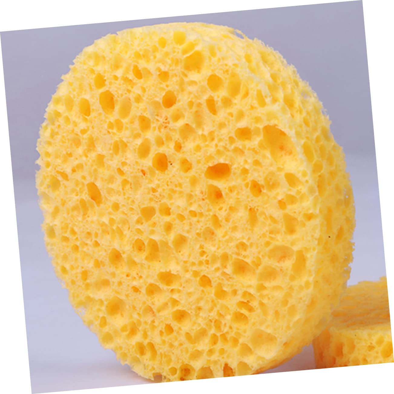 HAPINARY Cotton Makeup Pads 20pcs Soft Round Pads Face Cleaning Sponges Gentle Exfoliati