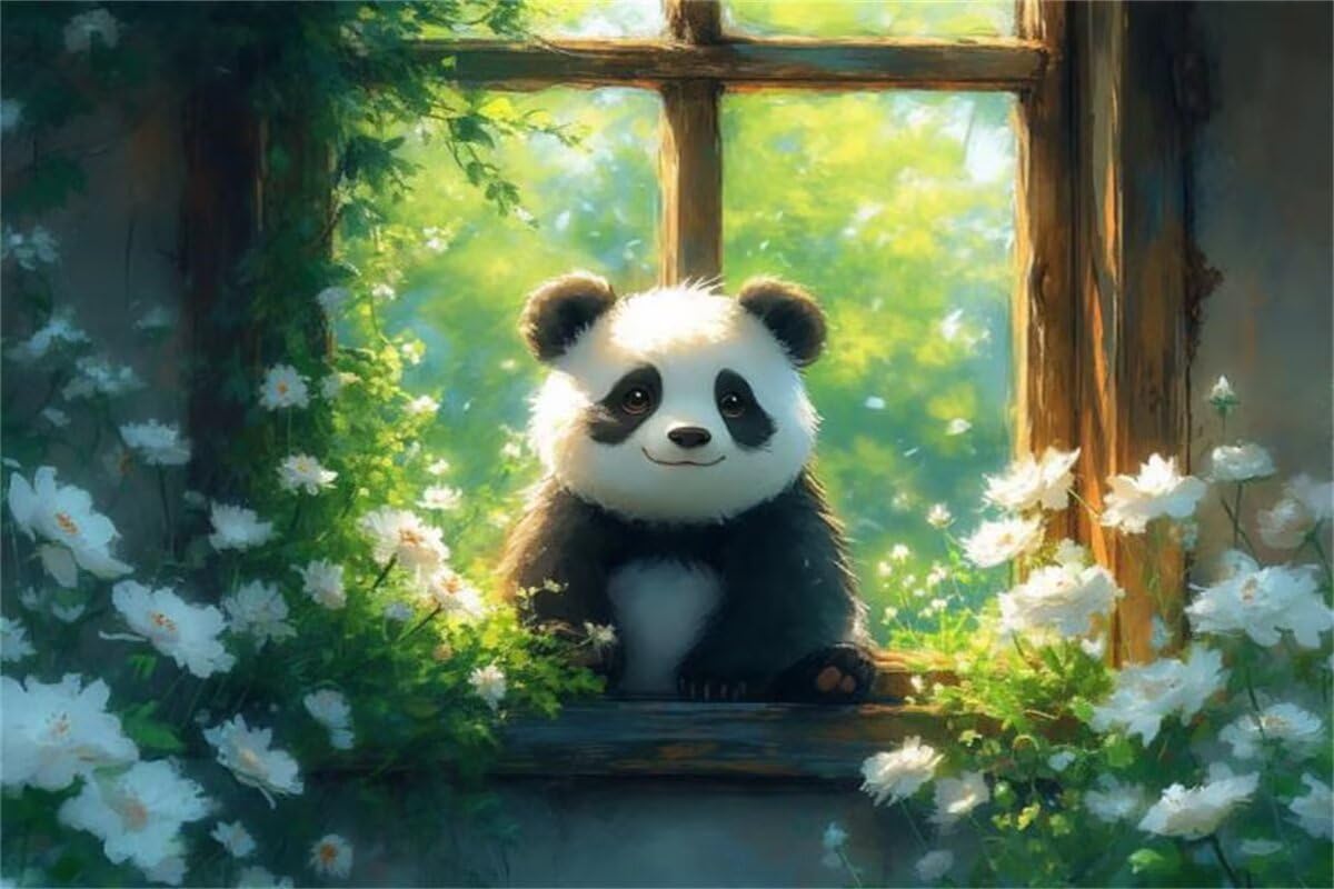 puzzle 1000 sztuk puzzle kwiat puzzle panda drewno klasyczne dla dorosłych gra wyzwanie idealnie pasują między nimi literami z tyłu Wysokiej jakości puzzle dla dzieci i dorosłych wiek 14 lat Q-9