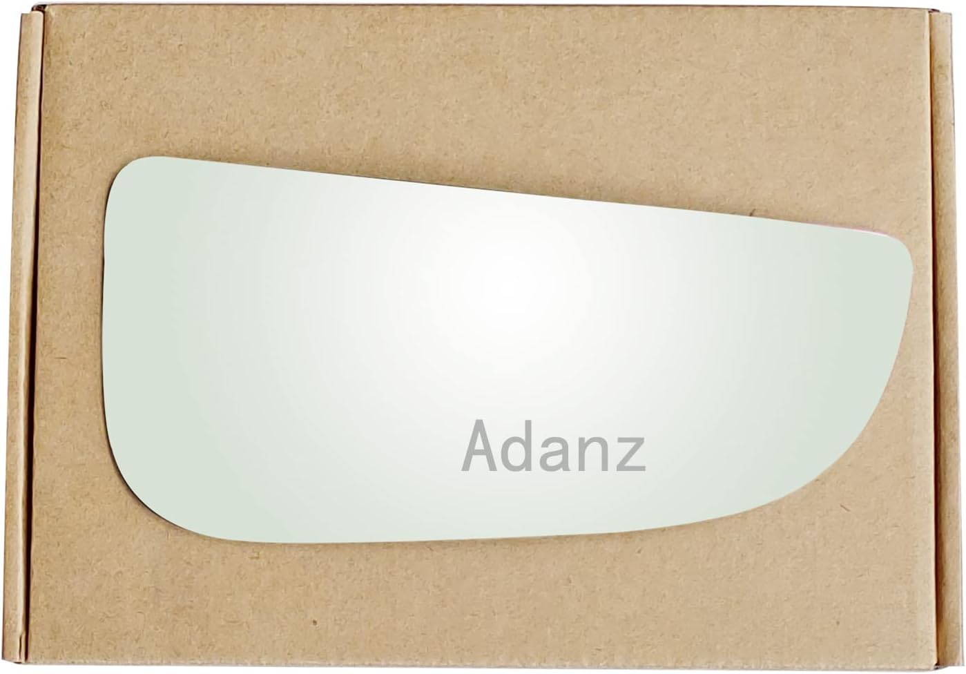 Lower Towing Mirror Glass fit for 2010-2023 Dodge Ram 1500 2500 3500 Pickup Truck Full Size Passenger Right Side RH Convex Non Heated, Including Adhesive Pads