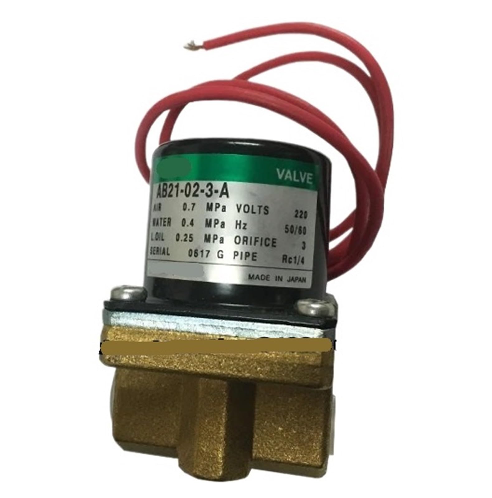 CXDFRSER AB21-02-3-A AB21-02-5-A AB21-02-2-A Solenoid Valve(AB21-02-2-A DC24V)