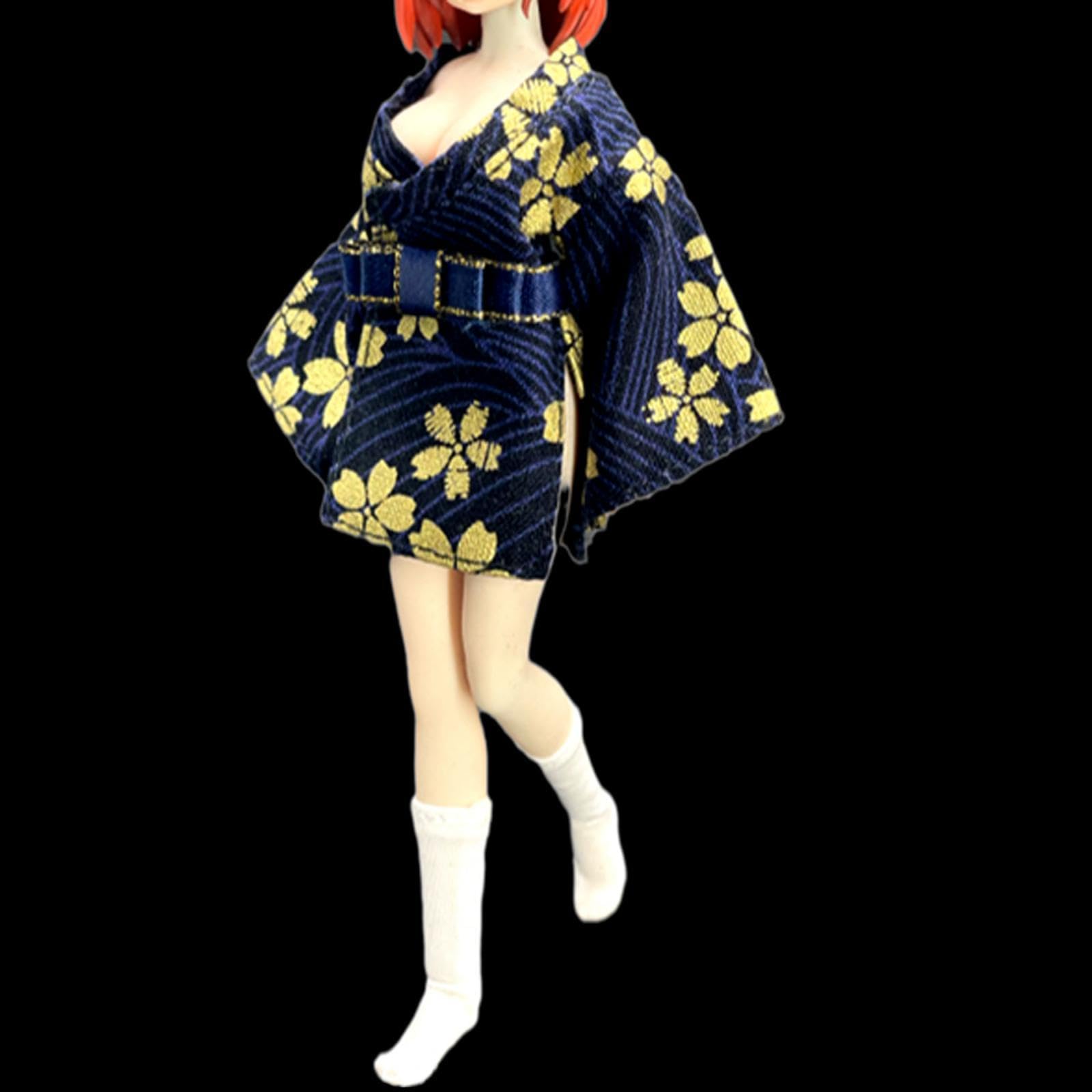 Abbigliamento per Bambole in 1/12 per Action Figure Femminili da 6 Pollici, Blu