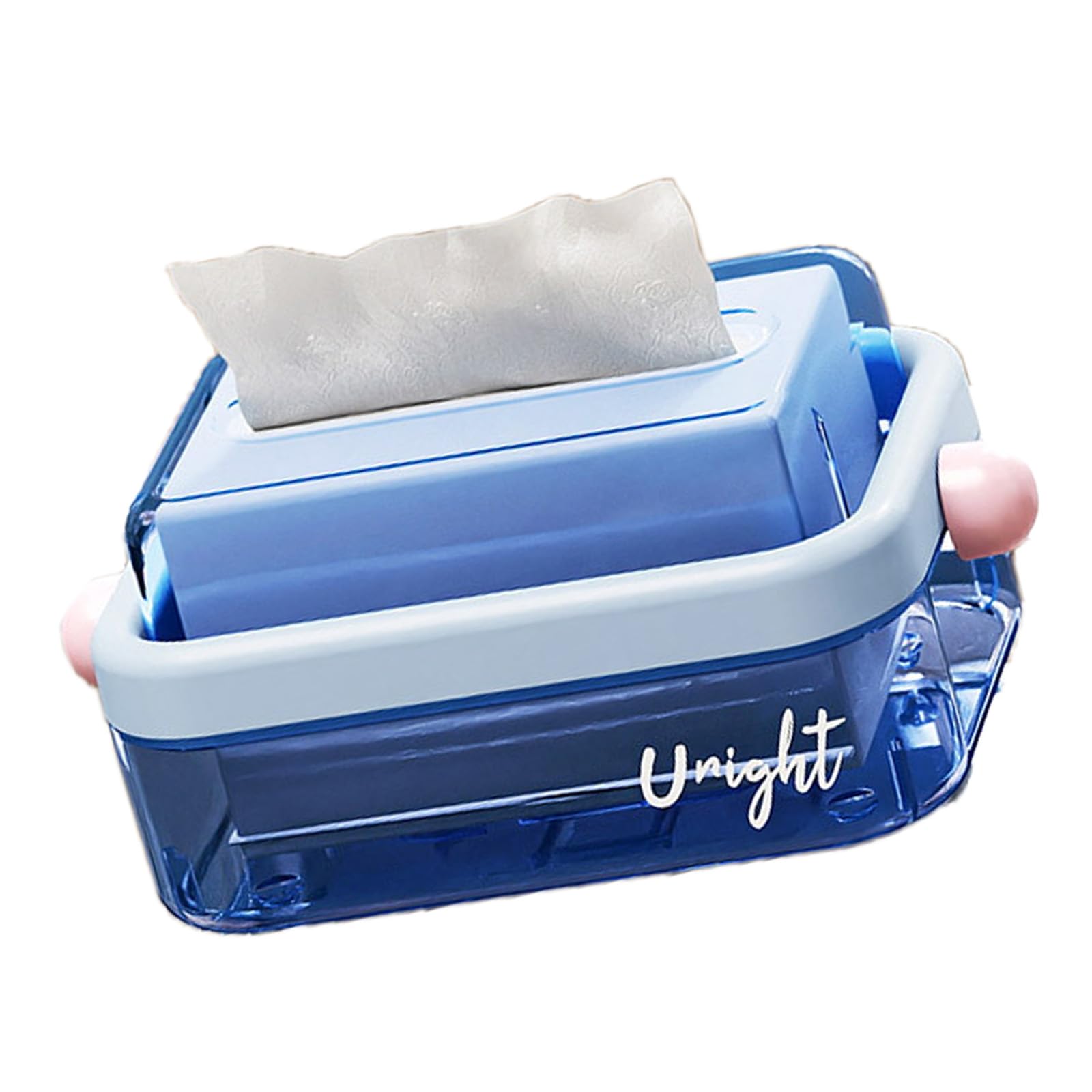 Space Saving Lift Plan Tissue Paper Owner Multipurpose Planner for Kitchen Bathroom Countertops and Living Room Lemon Stone Tissue Box