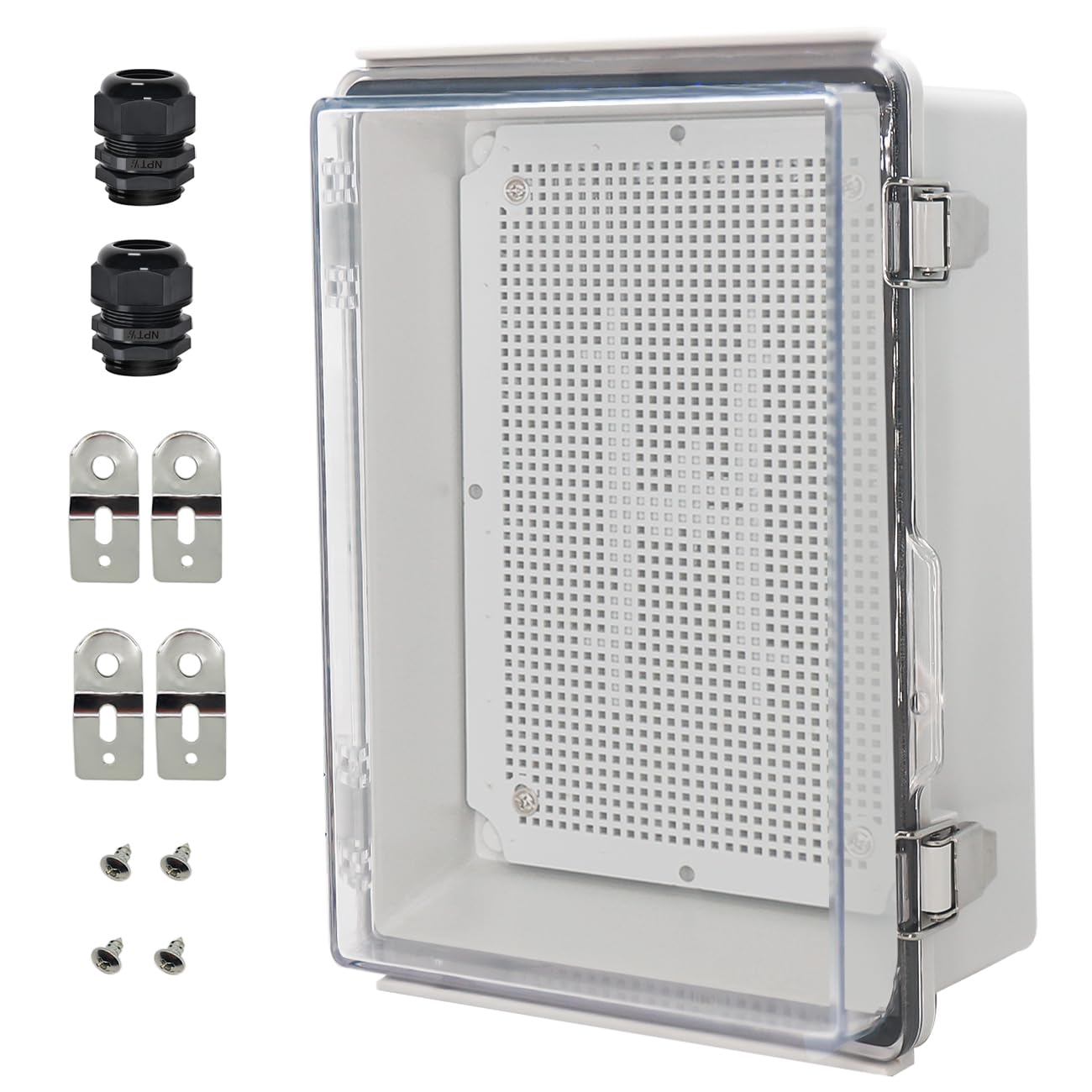 Zulkit IP67 Waterproof Electrical Box - Stainless Steel -15 Zulkit IP67 Waterproof Electrical Box - Stainless Steel -15