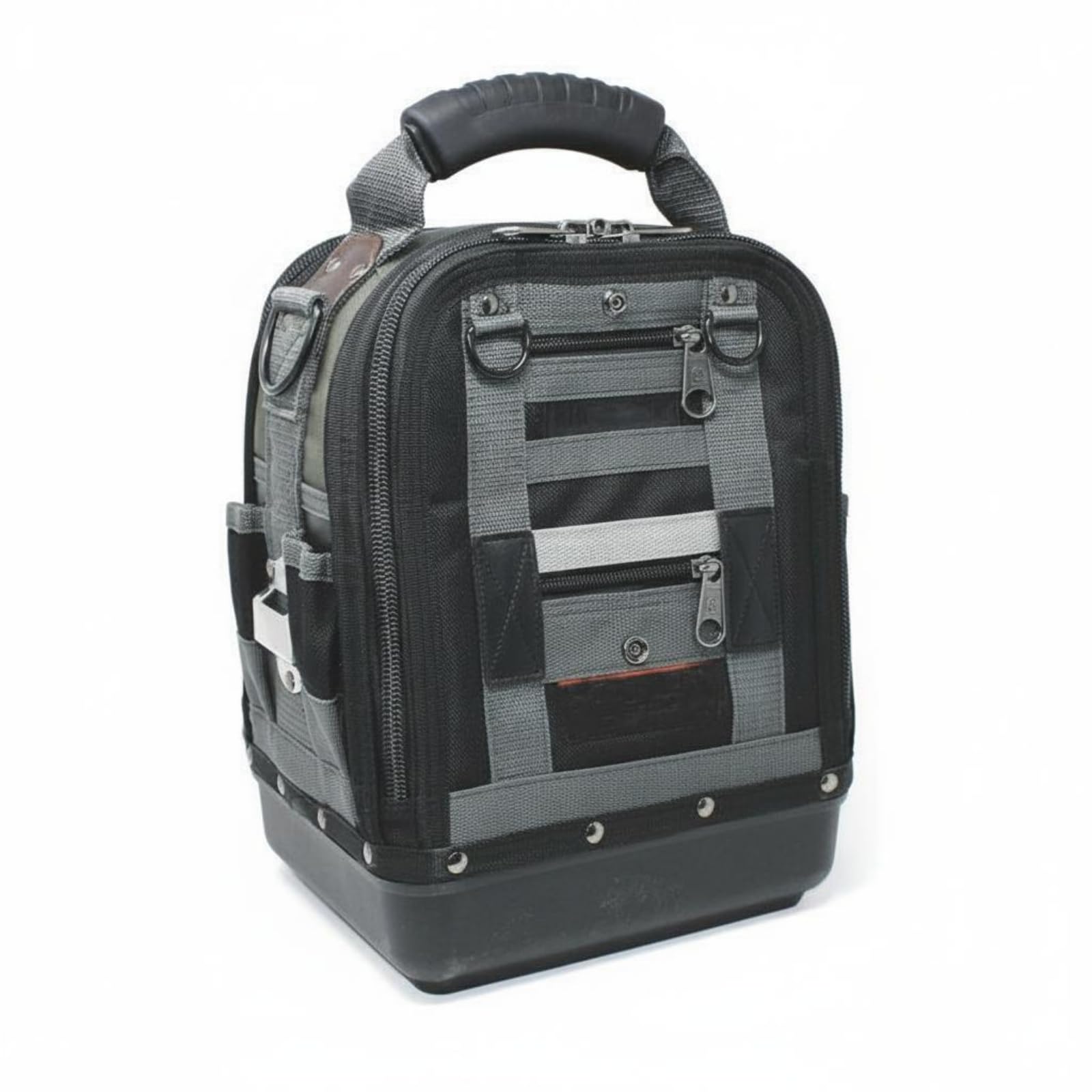 Perfeclan Multipurpose Bolsa de Herramientas con Cremalleras en Varios Lados Estructura Estable y Fácil Transporte Adecuado para Actividades en Taller Campo Garage