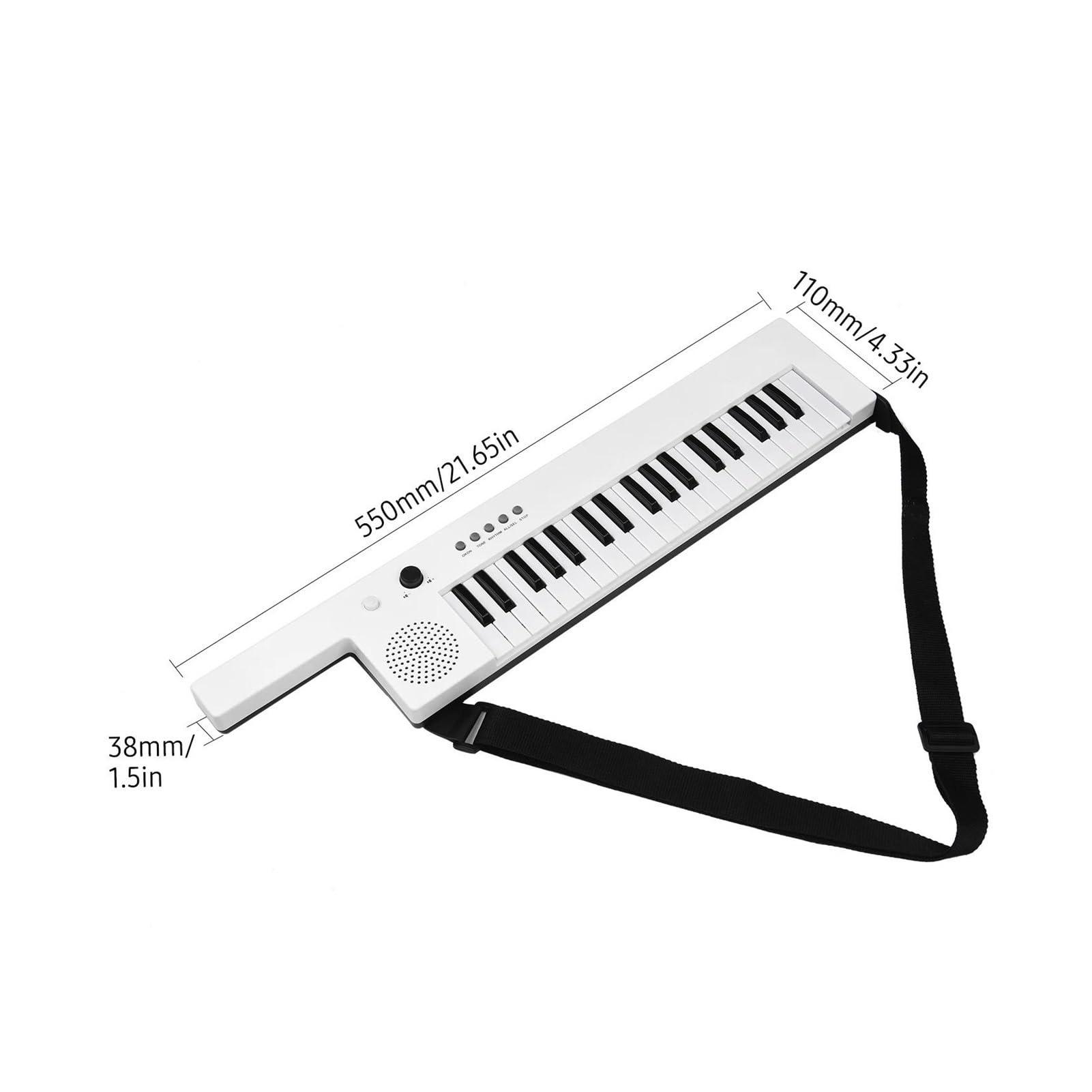 klawiatura elektroniczna Gitara Pianino Elektroniczne Z Mini Fortepianem Instrumenty Klawiszowe 37-klawiszowe Pianino Elektroniczne