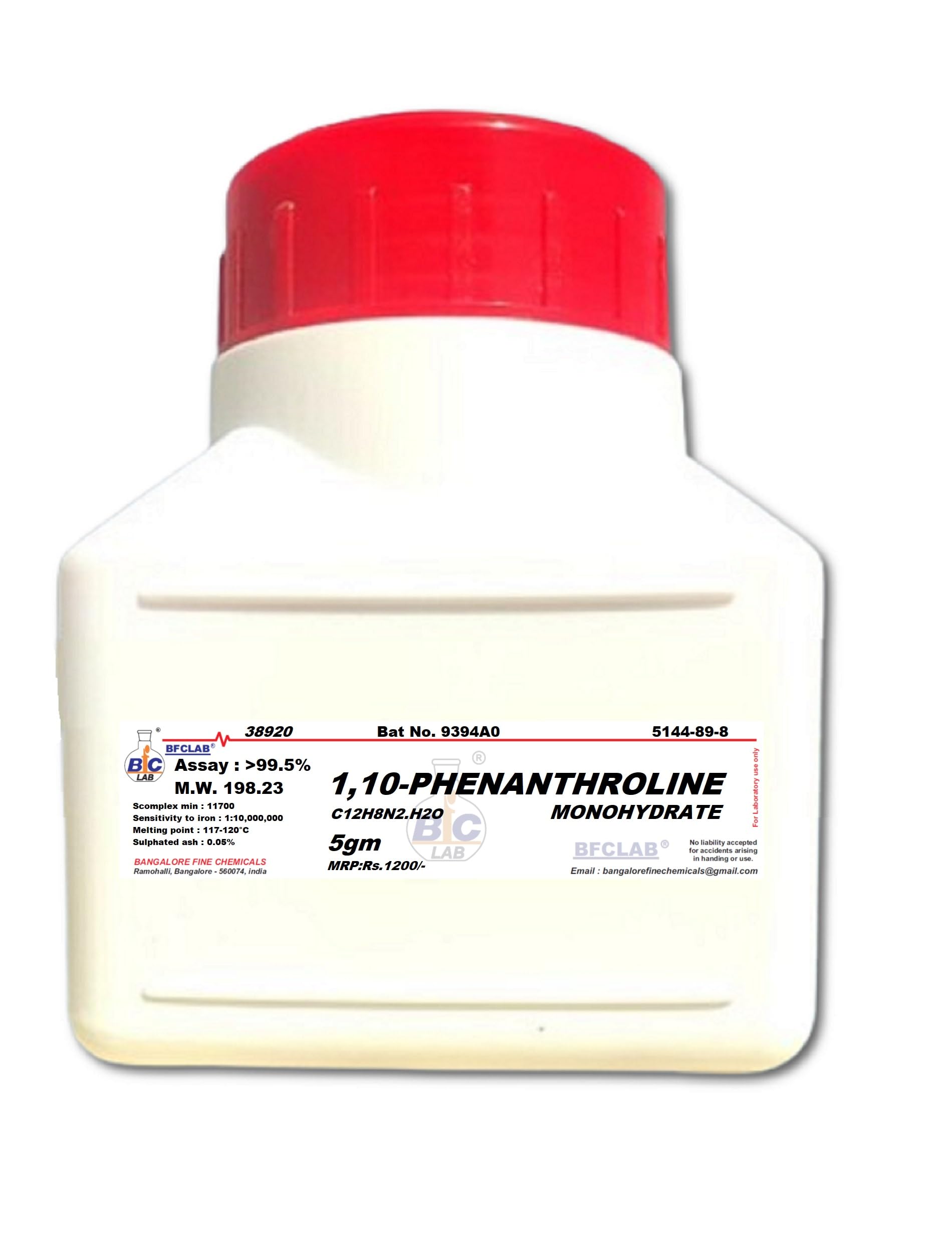 1,10-Phenanthroline Monohydrate - 5gm-picture-17