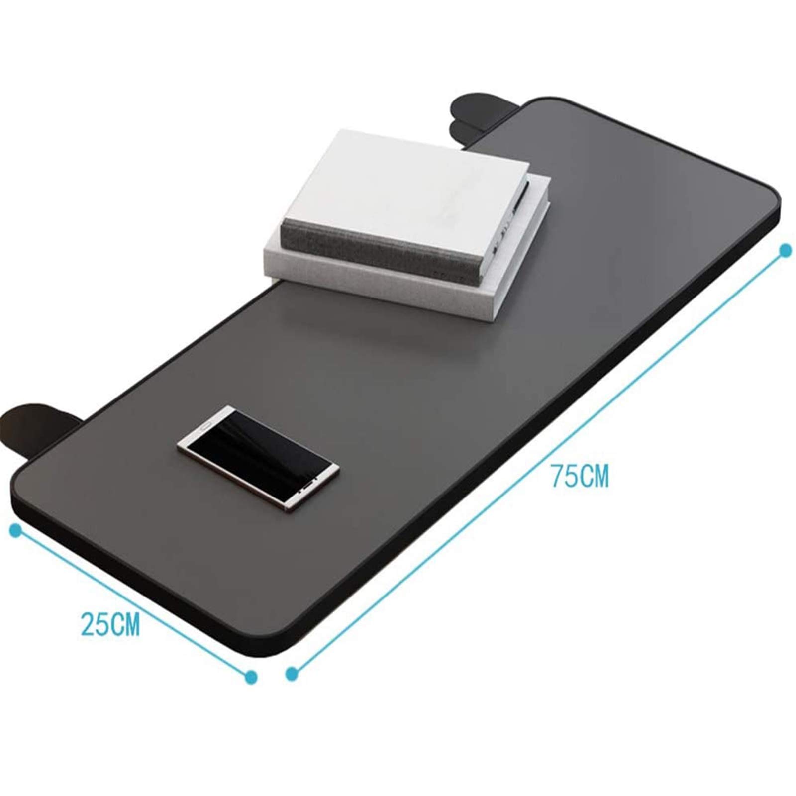Reposabrazos Apoyabrazos para Ordenador Apoyo Ajustable para La Muñeca,Ideal para Usar En El Hogar Y La Oficina,Negro