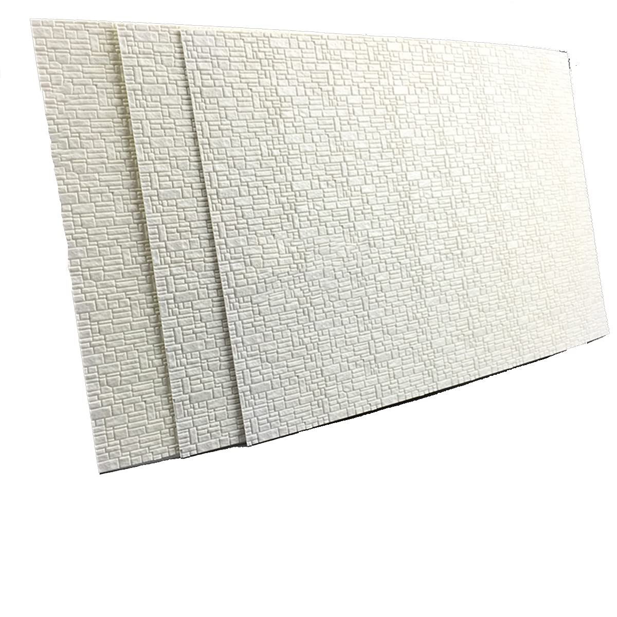 Plaque en plastique durable et robuste pour maquette ferroviaire haut de gamme échelle 3
