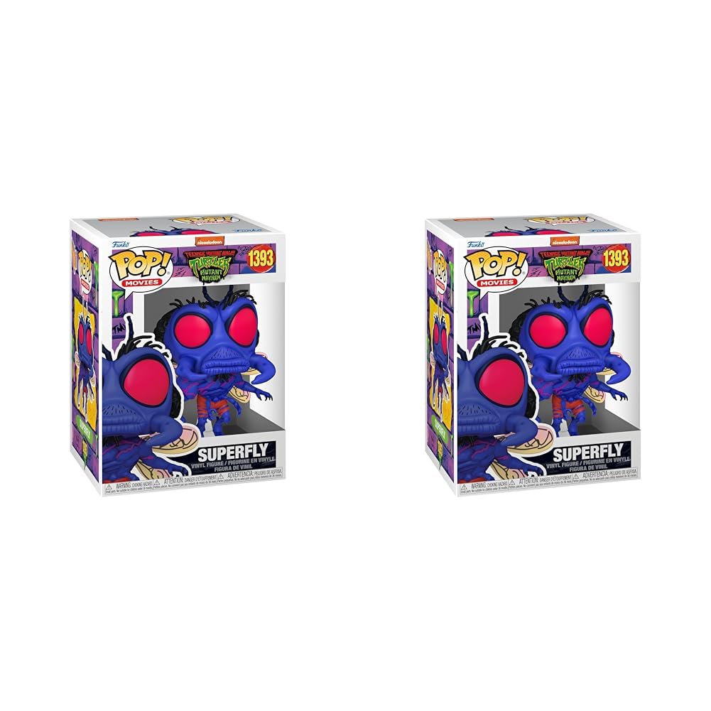 Funko POP! Movies: Teenage Mutant Ninja Turtles (TMNT) - Baxter Stockman - Collectable Vinyl Figure - Gift Idea - Official Merchandise - Toys for Kids & Adults - Movies Fans (Pack of 2)