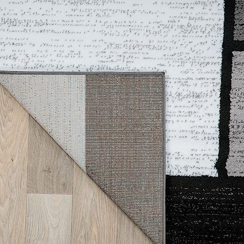 Tapete contemporáneo Rugshop 7'10" x 10'2" gris miniatura 6