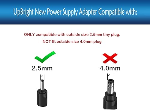 Miniatura 2 de UpBright Adaptador de CA de 6 V compatible con AT&T VTech CL82450 CL82351 CL82401 CL82509 CL83451 CL80111 CL81109 CL81209 CL82209 CL81309 CL82113