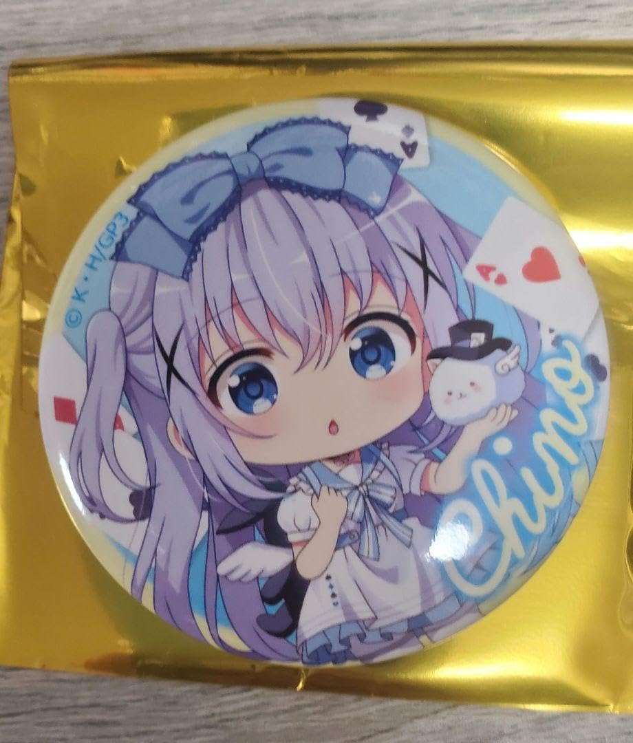 Amazon | ごちうさ チノちゃん缶バッジ | バッジ | おもちゃ