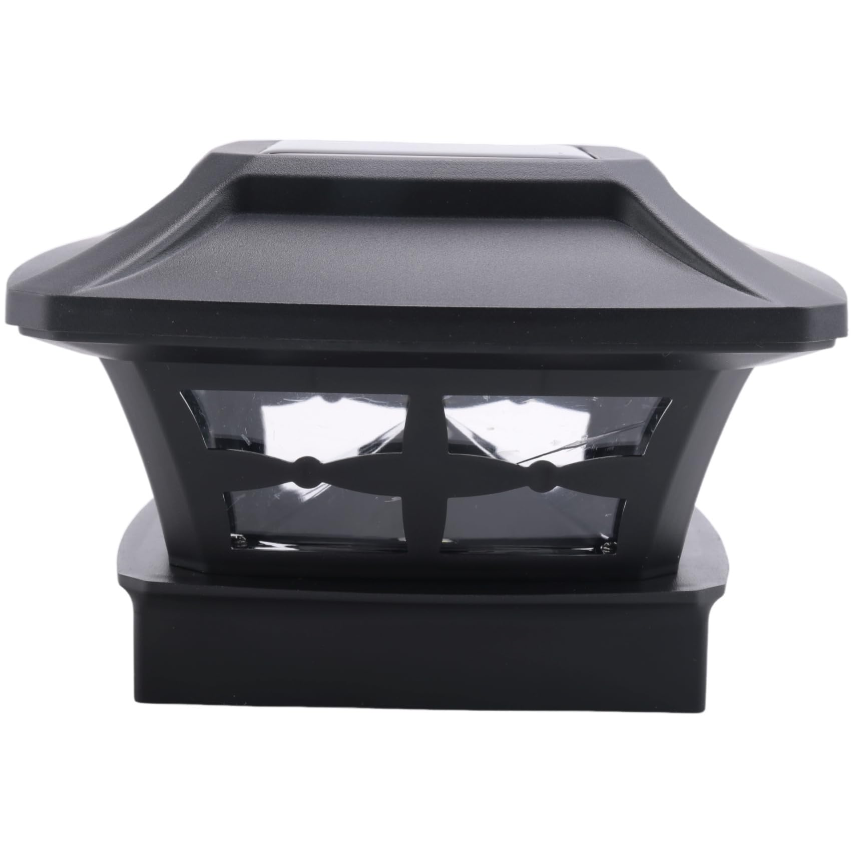 Hfgdnchva Solar Post Cap Lights 2 Lighting Modes LED Deck Fence Cap Lights for Wooden Posts Garden Decoration Warm