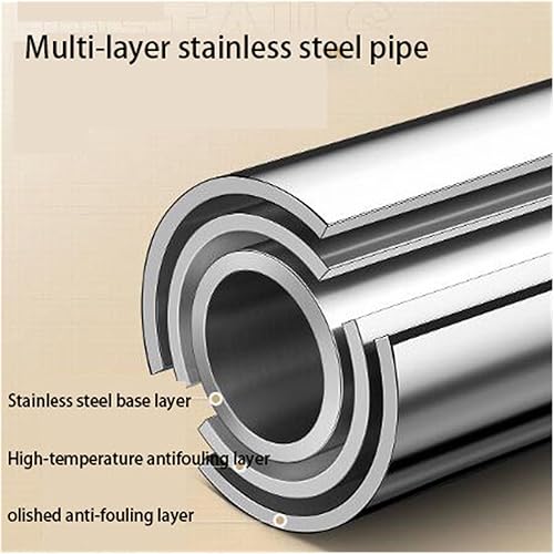 Miniatura 7 de Barra de armario de acero inoxidable para colgar ropa, soportes extensibles de poste de armario, barra de ropa para cortinas de baño, ventanas de