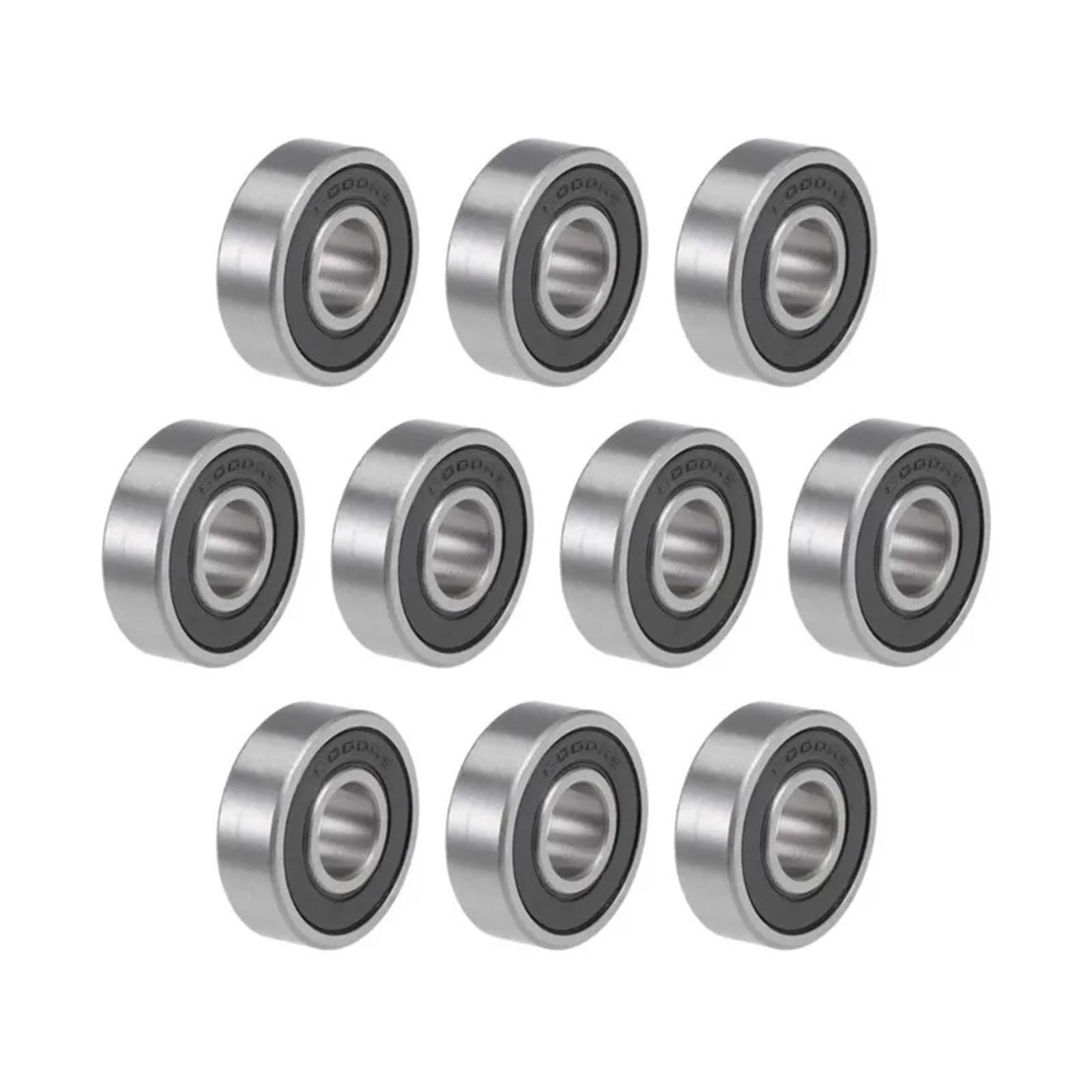 10PCS ABEC-5 6000 2 6000 6000-2 6000 6000-2H 10x26x8 10 * 26 * 8 mm Rubber Sealed deep Groove Ball Bearing(ABEC 1)