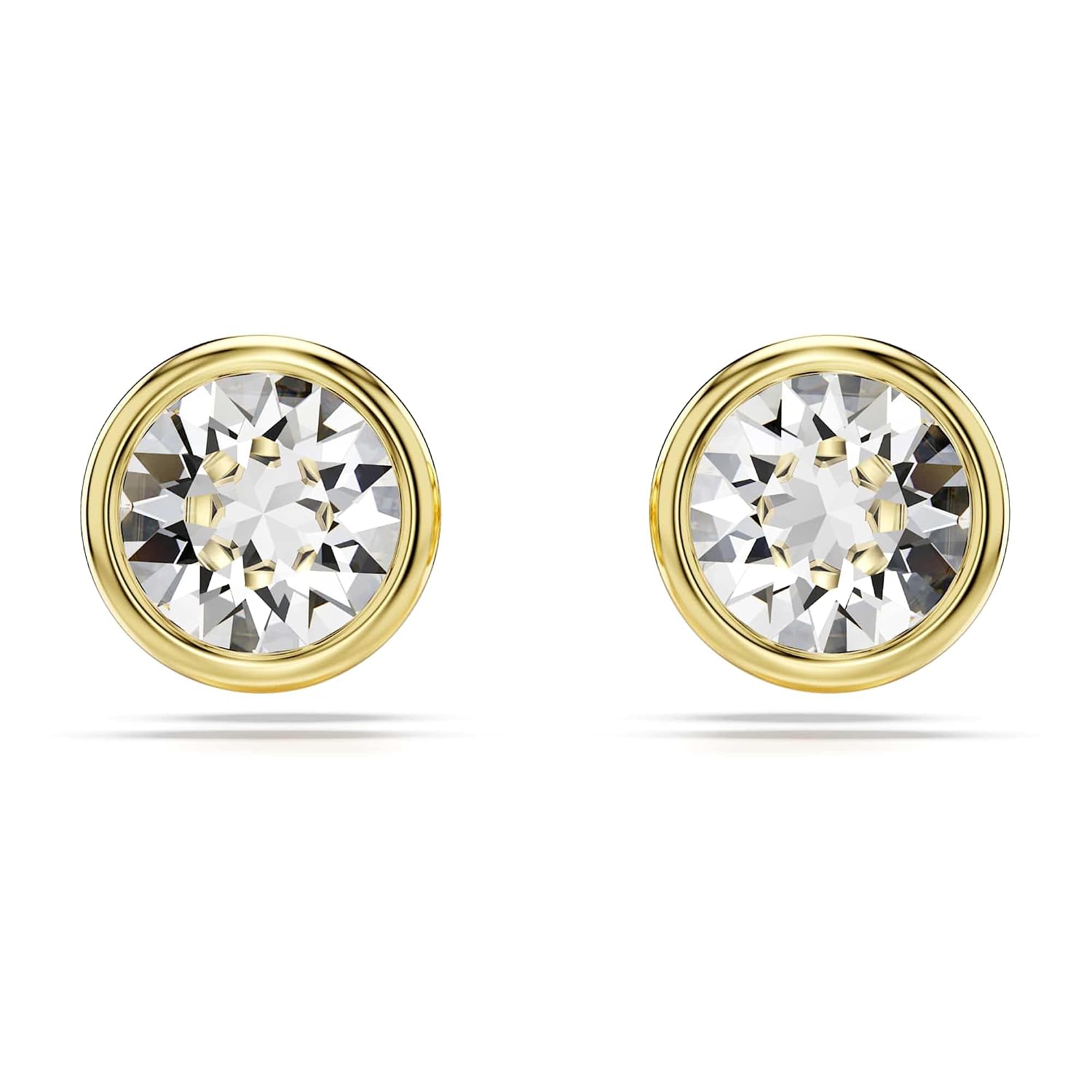 Swarovski Imber Stud Earrings, Round Cut, White, Gold-Tone Plated - Review, Price and Buying Guide