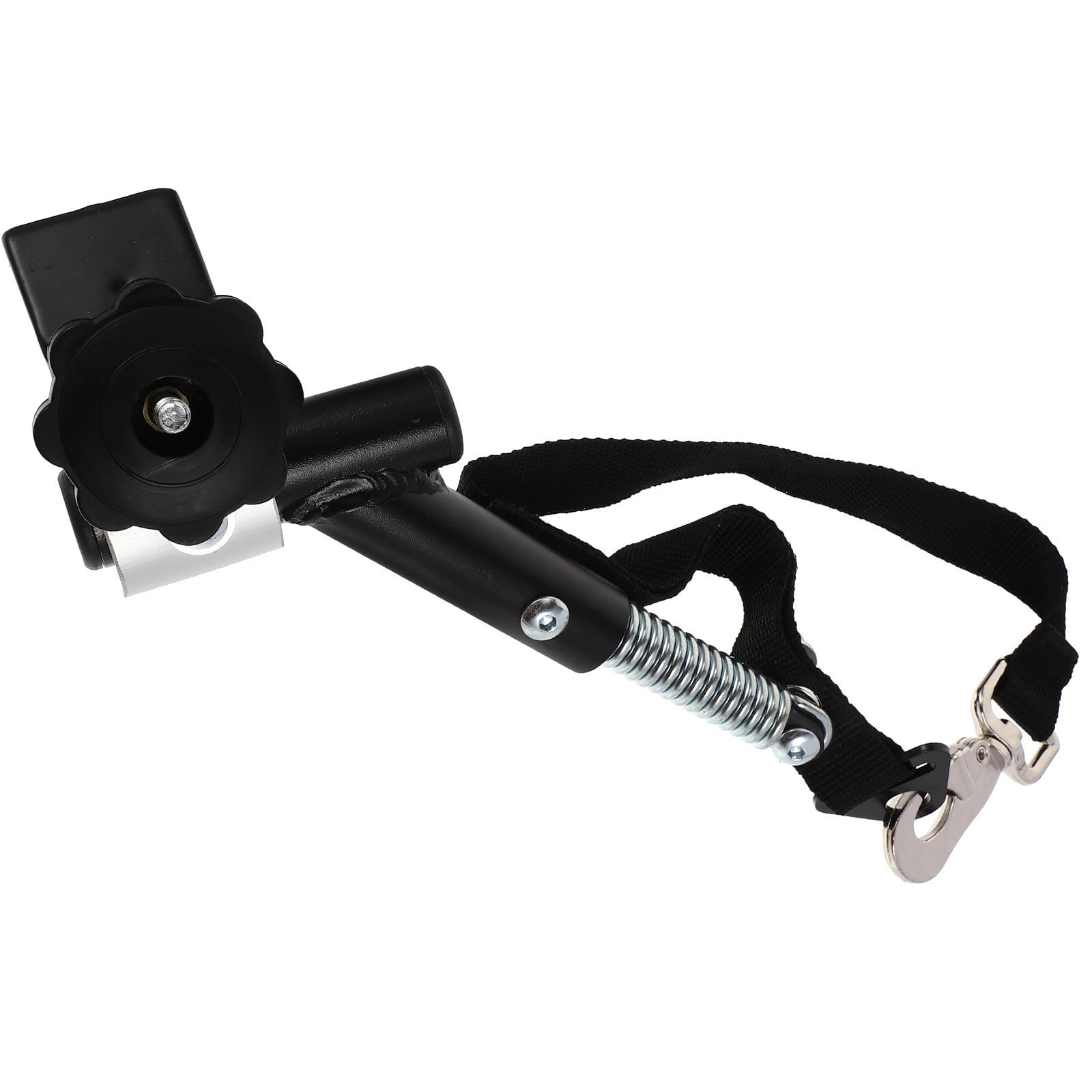 Enganche de Bicicleta para Remolque, Adaptador Negro de Aleación