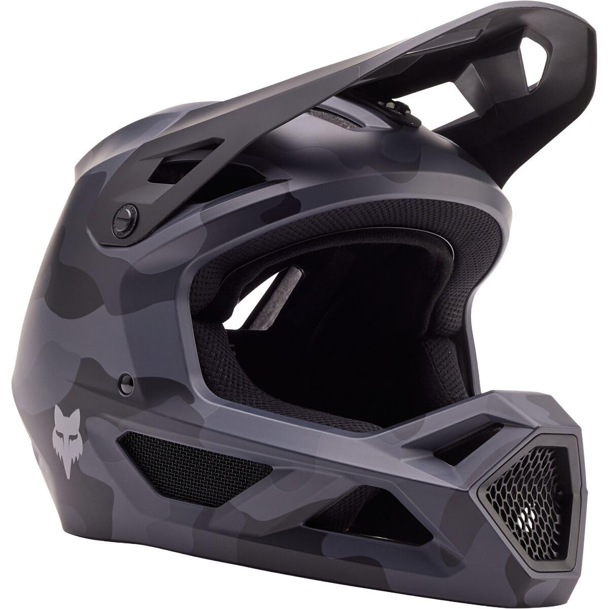 Fox Clothing Black Camo Rampage Camo Youth Mips Full Face Mtb Cycling Helmet